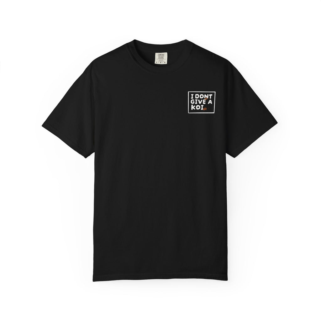 Koi Fish Graphic T-Shirt — "I Don't Give a Koi" Japanese-Inspired Tee