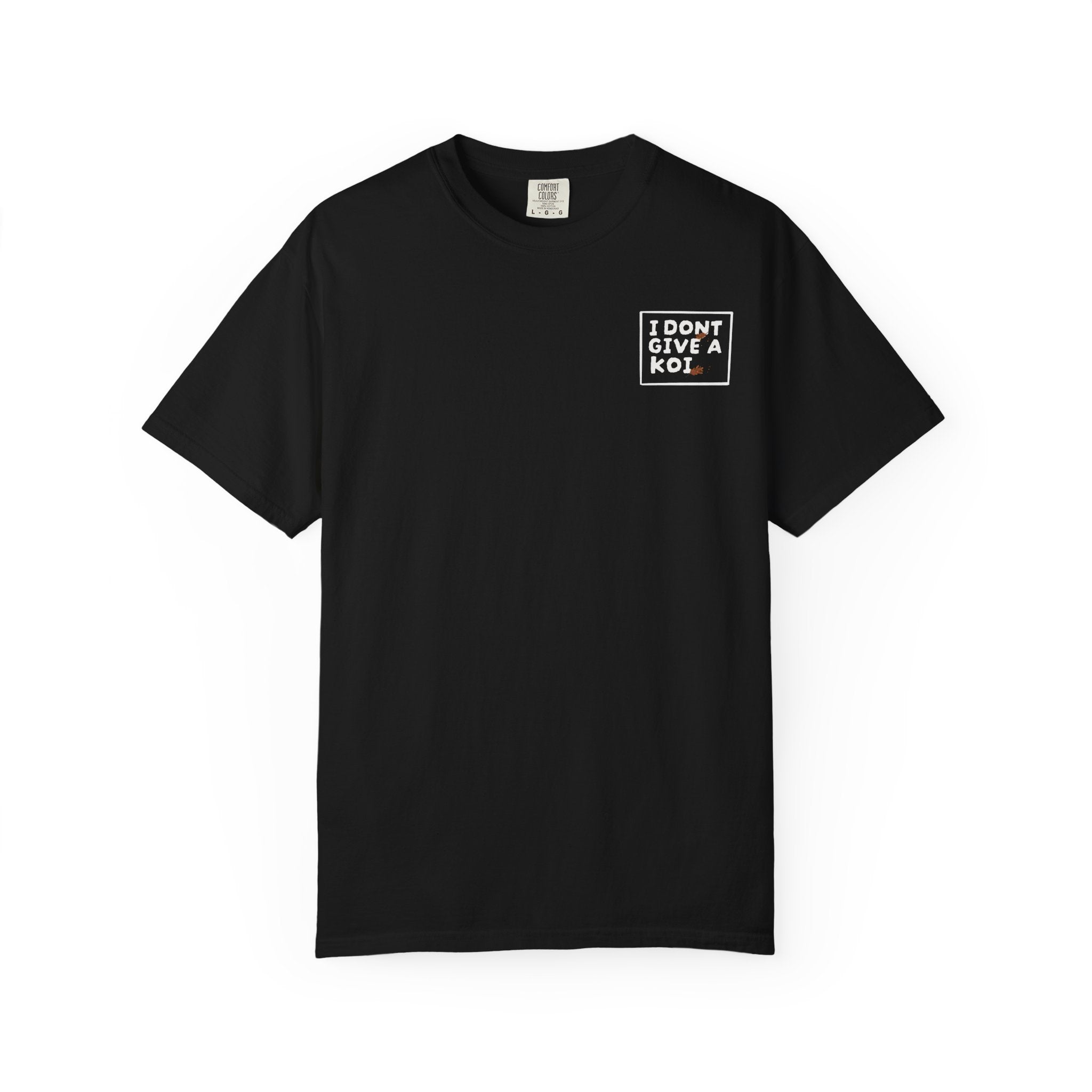 Koi Fish Graphic T-Shirt — "I Don't Give a Koi" Japanese-Inspired Tee