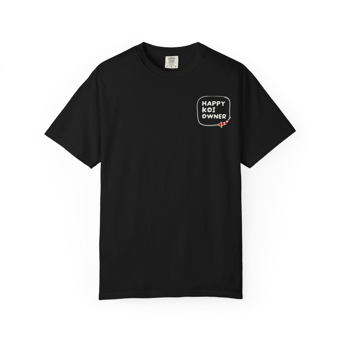 Copy of Koi Fish Graphic T-Shirt — 'Happy Koi Owner' Japanese Koi Shirt 002