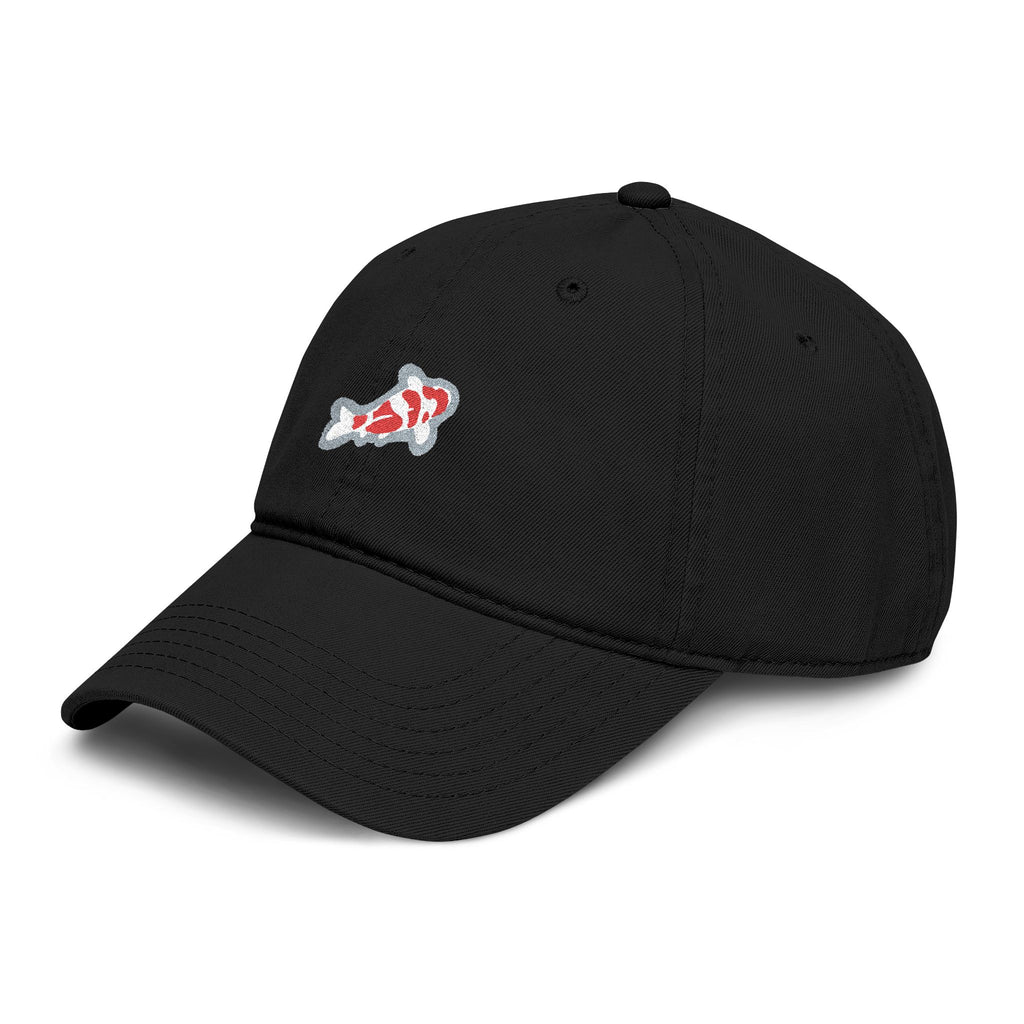 Koi Fish Embroidered Baseball Cap