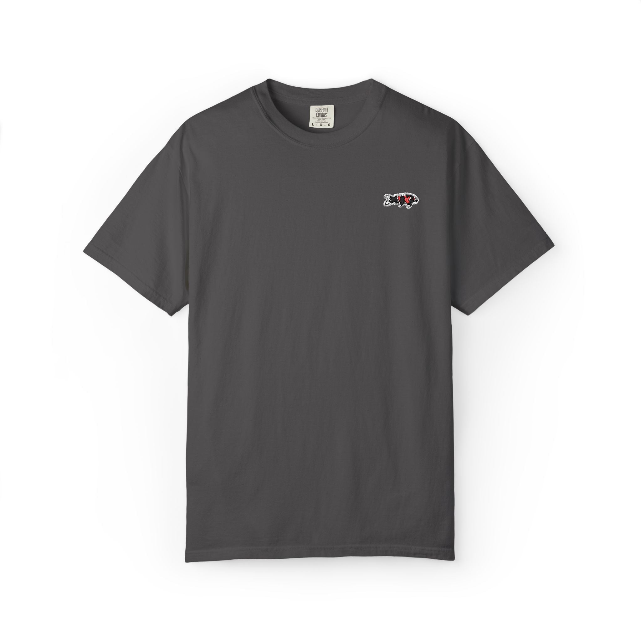 Minimalist Embroidered Japanese Koi Fish - Showa Shirt