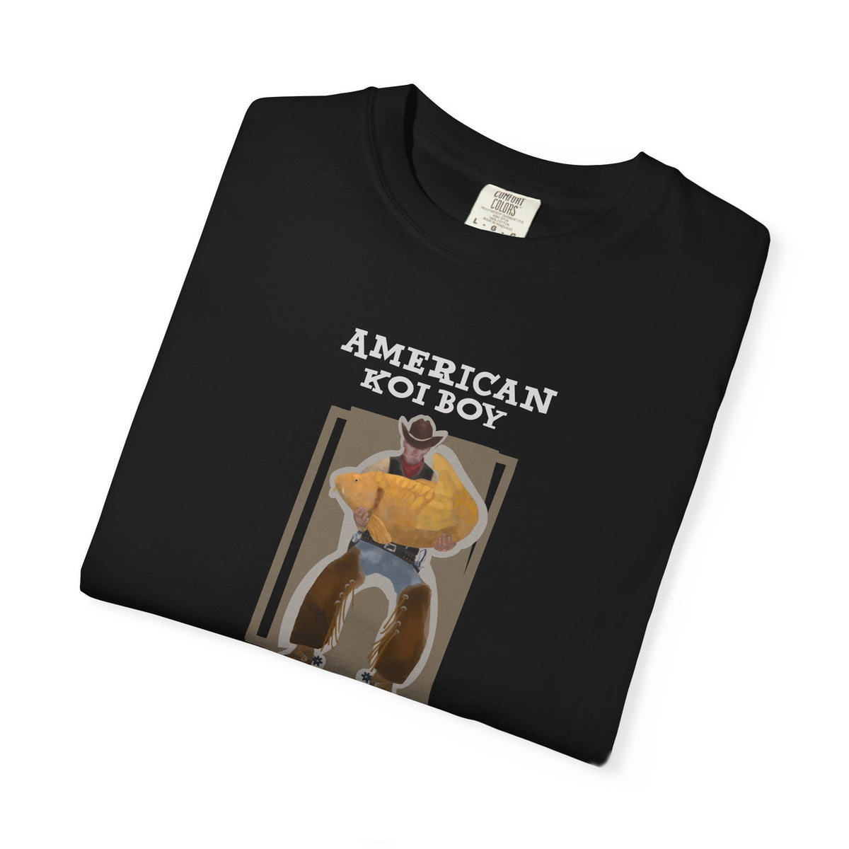 American Koi Boy T-Shirt — Graphic Fish Lover Tee (002)