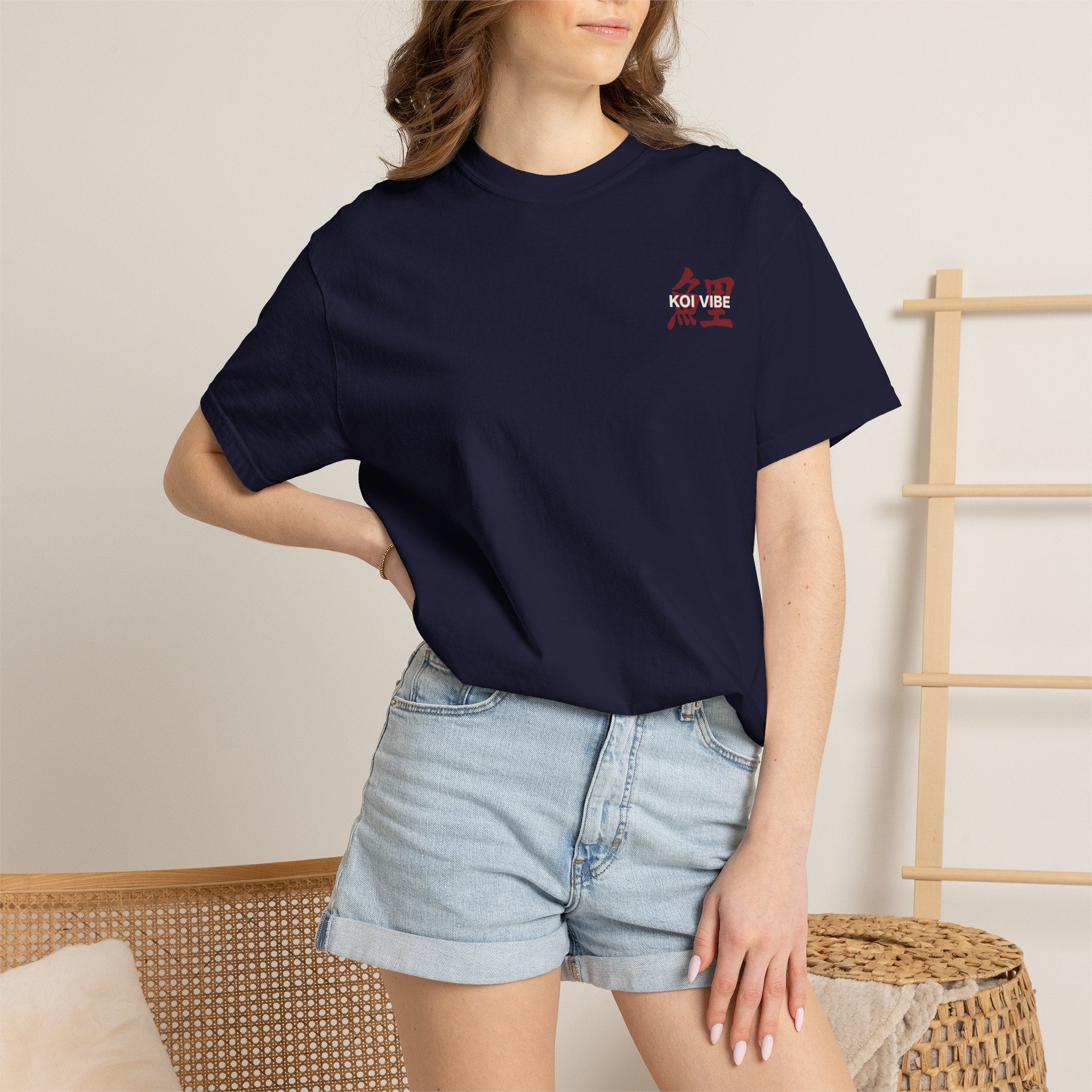 Koi Vibe T-Shirt — Kohaku  Japanese Kanji Graphic Tee