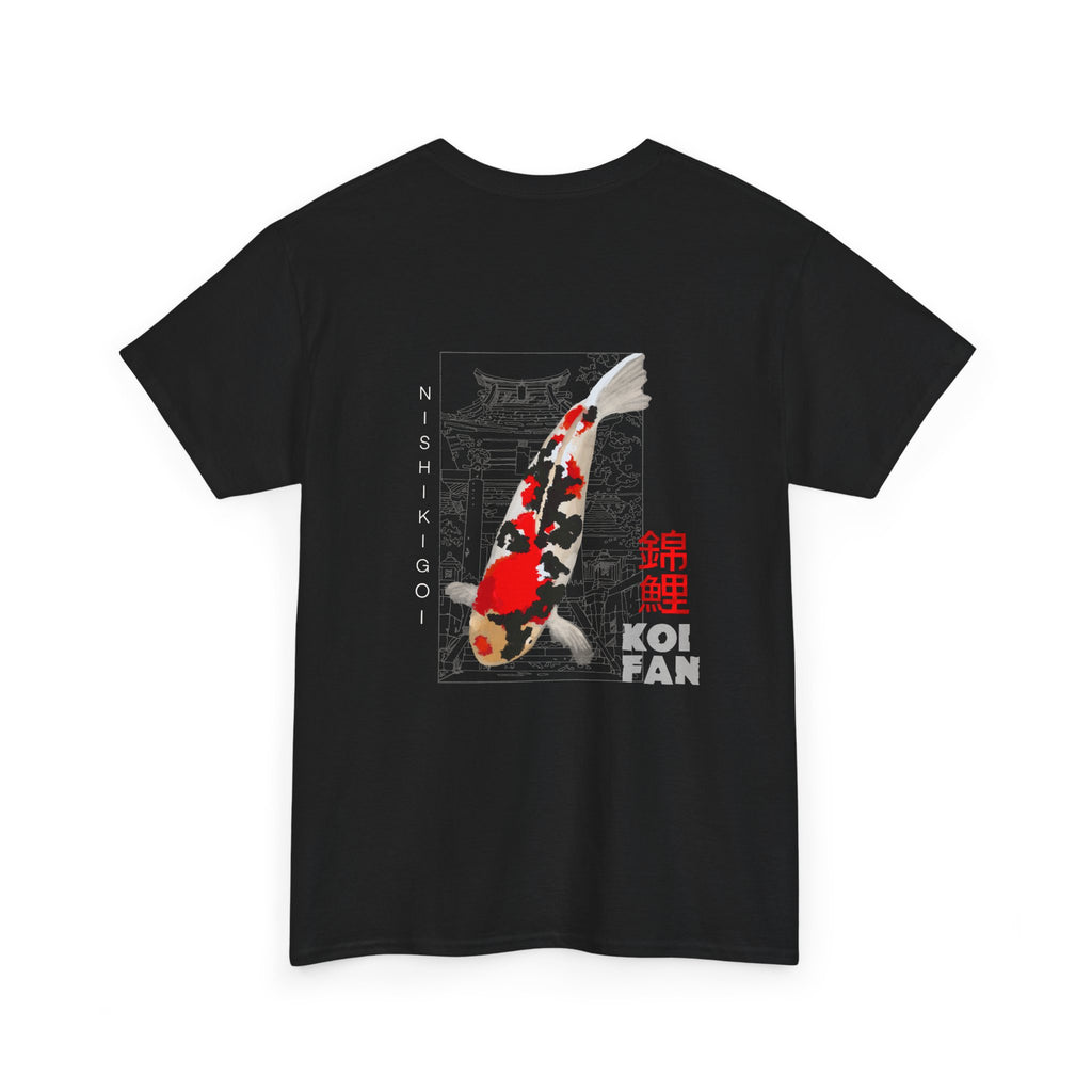 Koi Fan Graphic Tee — Nishikigoi Koi Fish Japanese Design