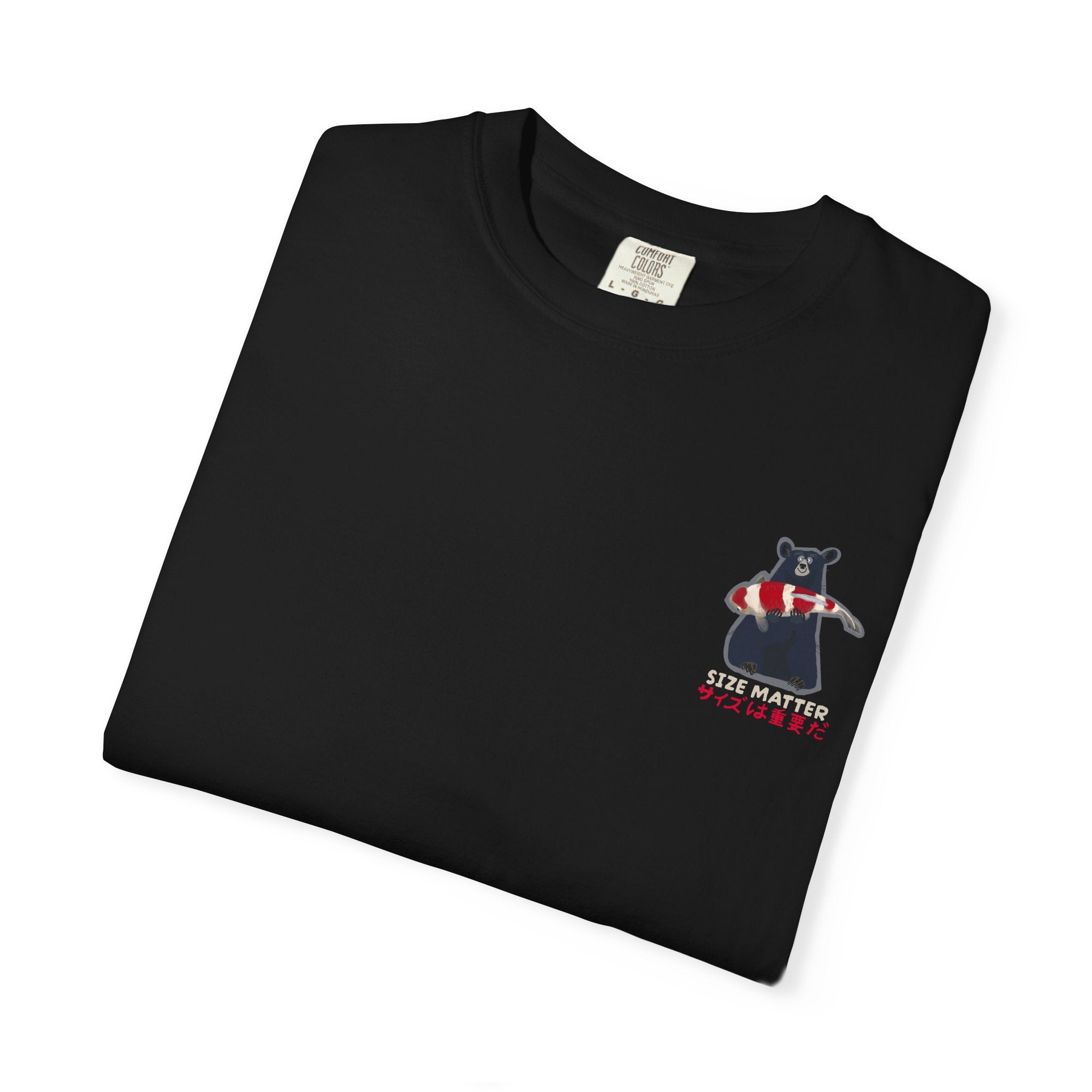 Koi Bear 'Size Matter' Graphic T-Shirt