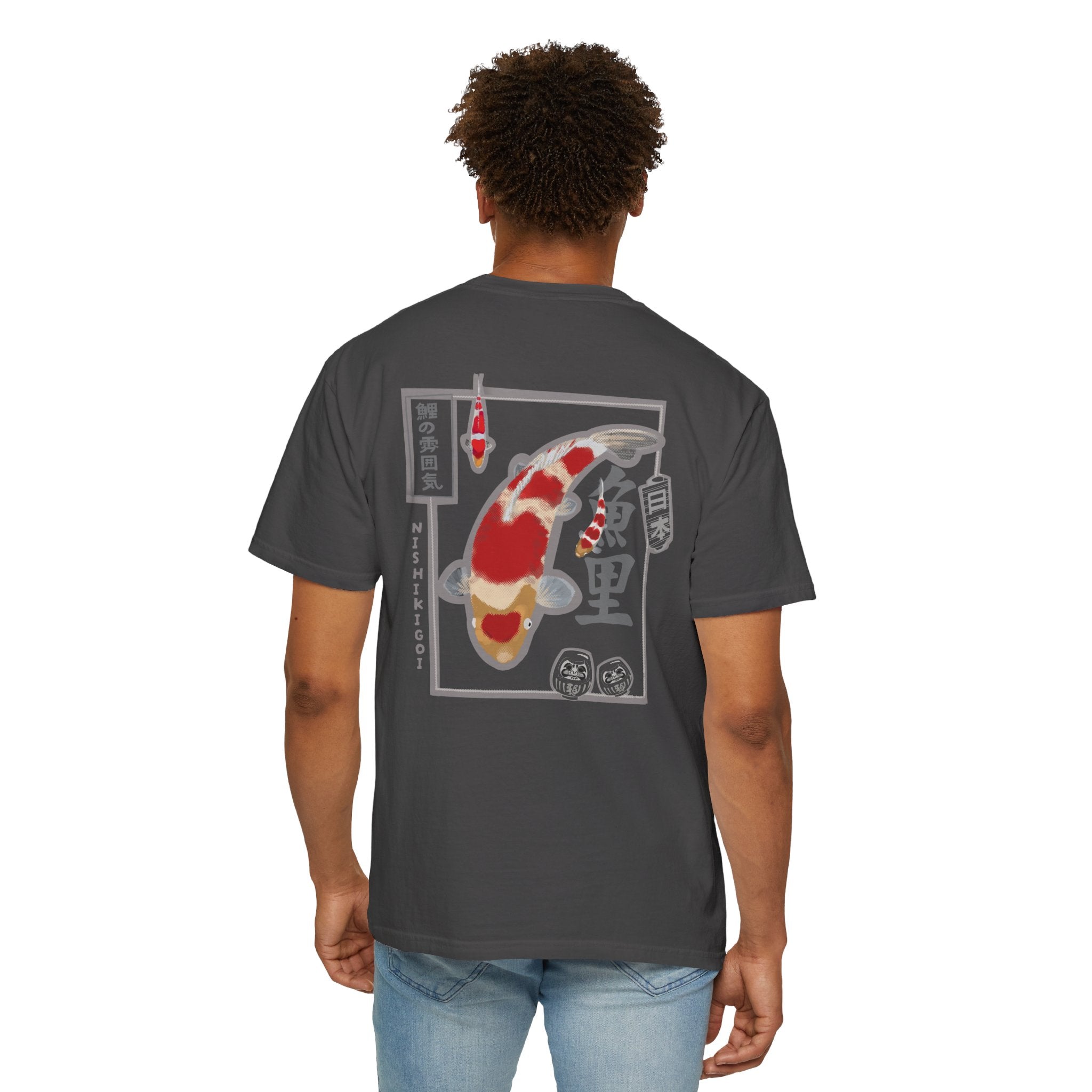 Koi Fish Graphic T-Shirt — Japanese Koi Pond Design