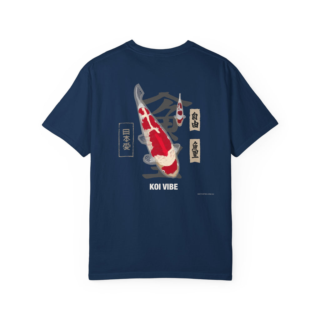 Koi Vibe T-Shirt — Japanese Koi Fish Graphic Tee