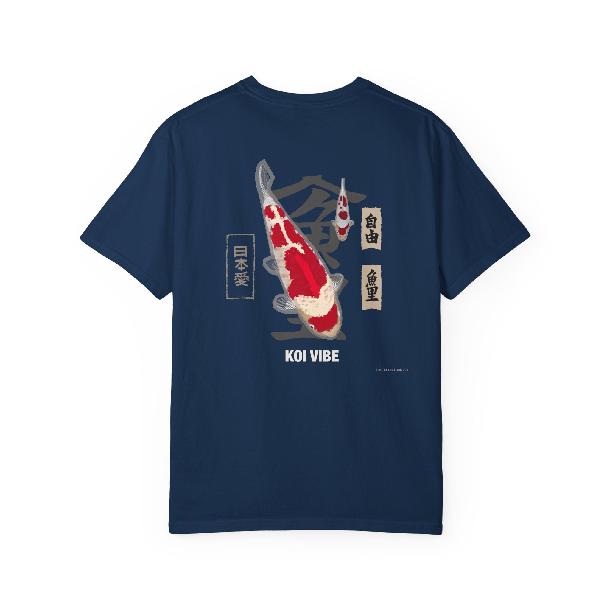 Koi Vibe T-Shirt — Japanese Koi Fish Graphic Tee