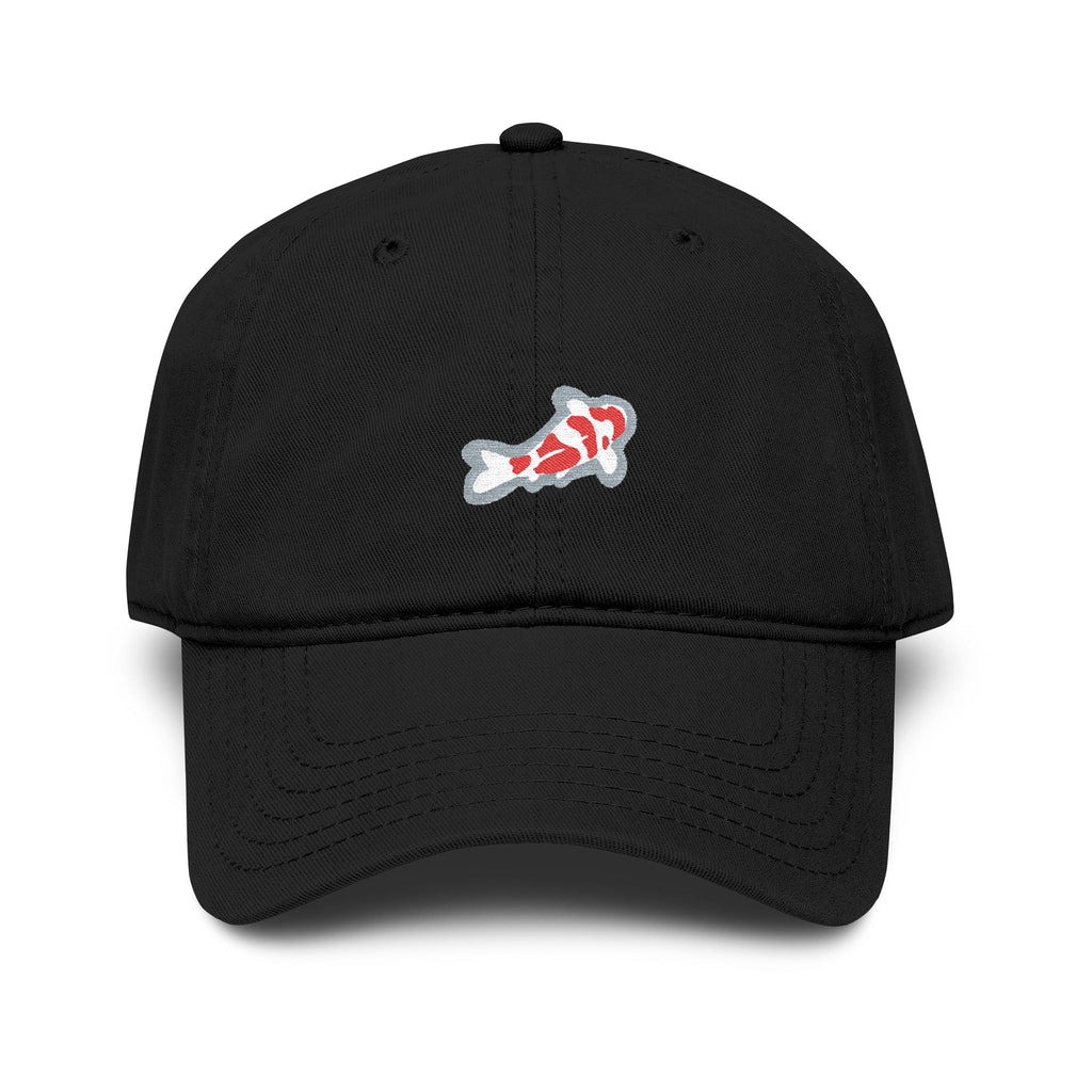 Koi Fish Embroidered Baseball Cap