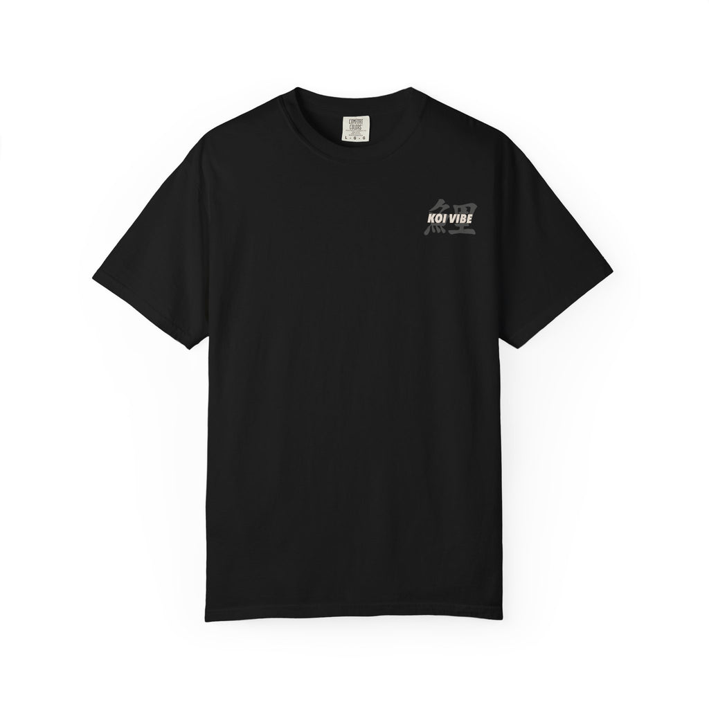 Koi Spirit T-Shirt — Japanese Koi Fish Chest & Back Graphic
