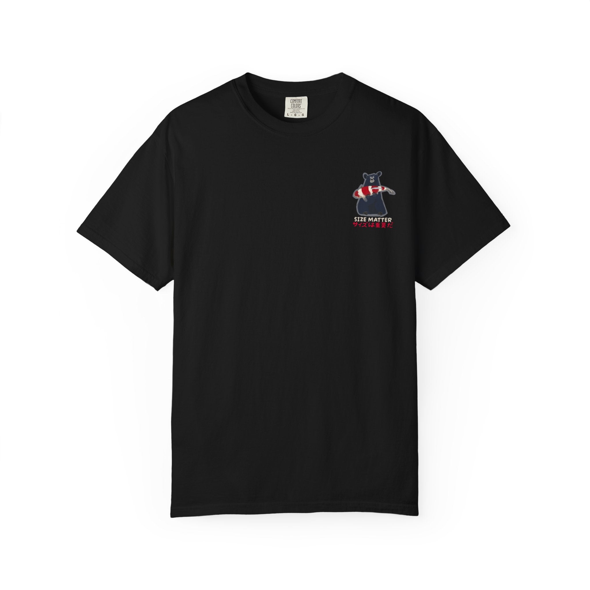 Koi Bear 'Size Matter' Graphic T-Shirt