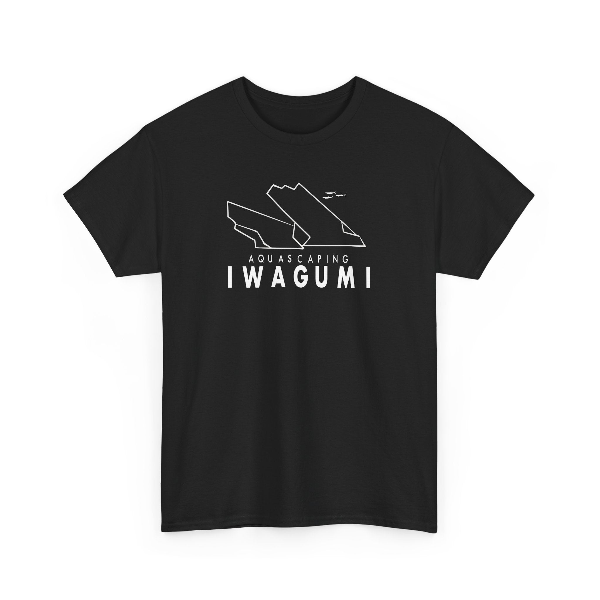 Iwagumi Aquascaping Unisex Heavy Cotton Tee, Nature Lover Shirt, Aquarium Gift, Outdoorsy Fashion, Casual Wear, Aquascaping Enthusiast