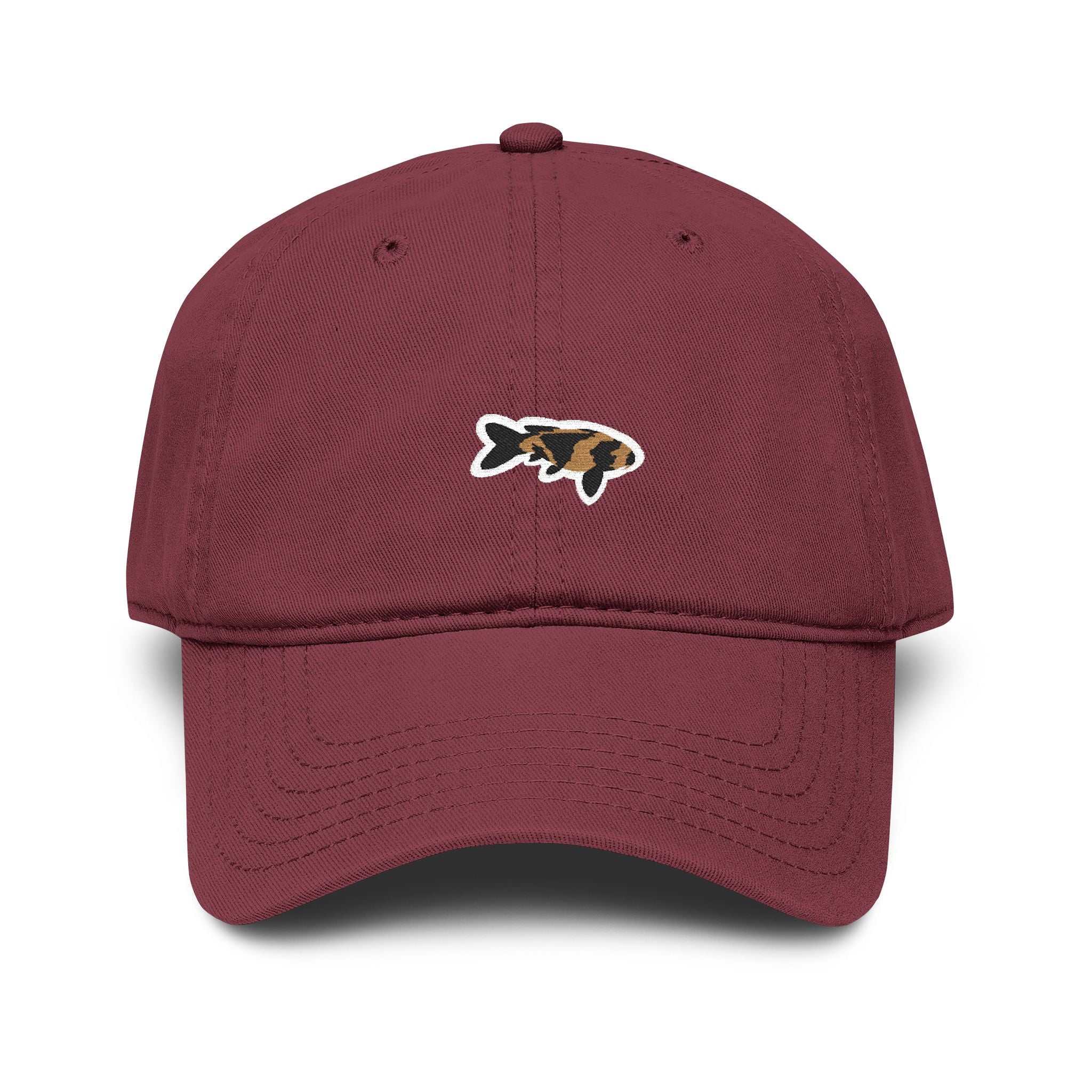 Embroidered Japanese Koi Fish Baseball Cap