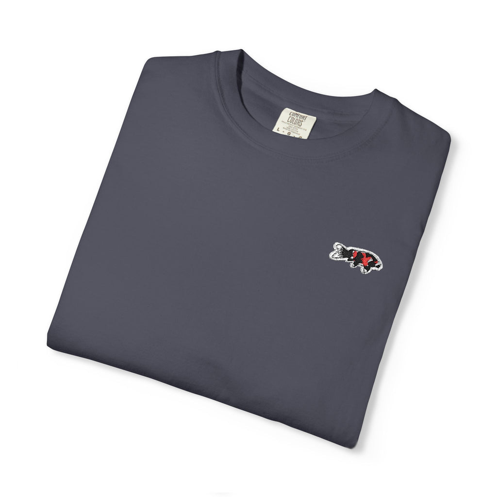 Koi Fish Chest Logo T-Shirt — Japanese Carp Graphic Tee