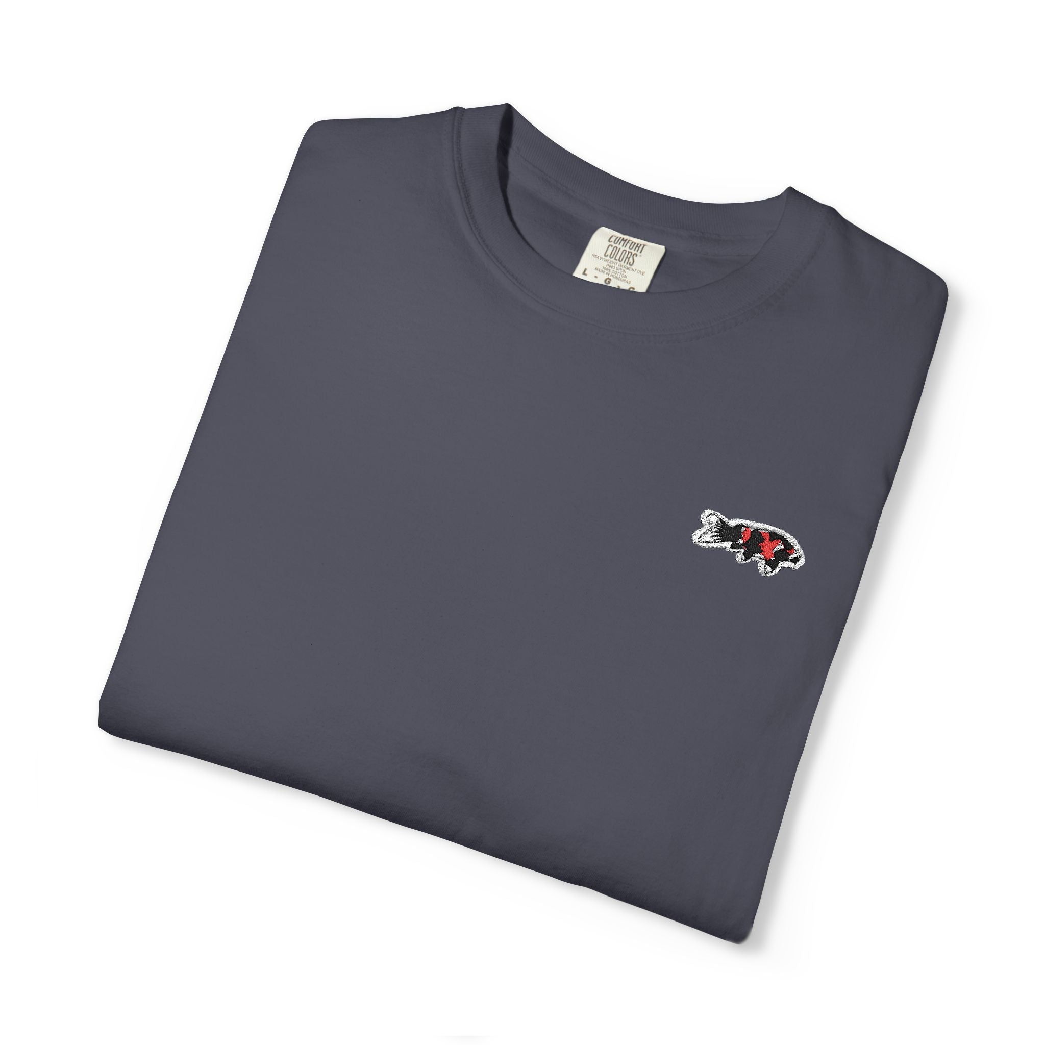 Koi Fish Chest Logo T-Shirt — Japanese Carp Graphic Tee