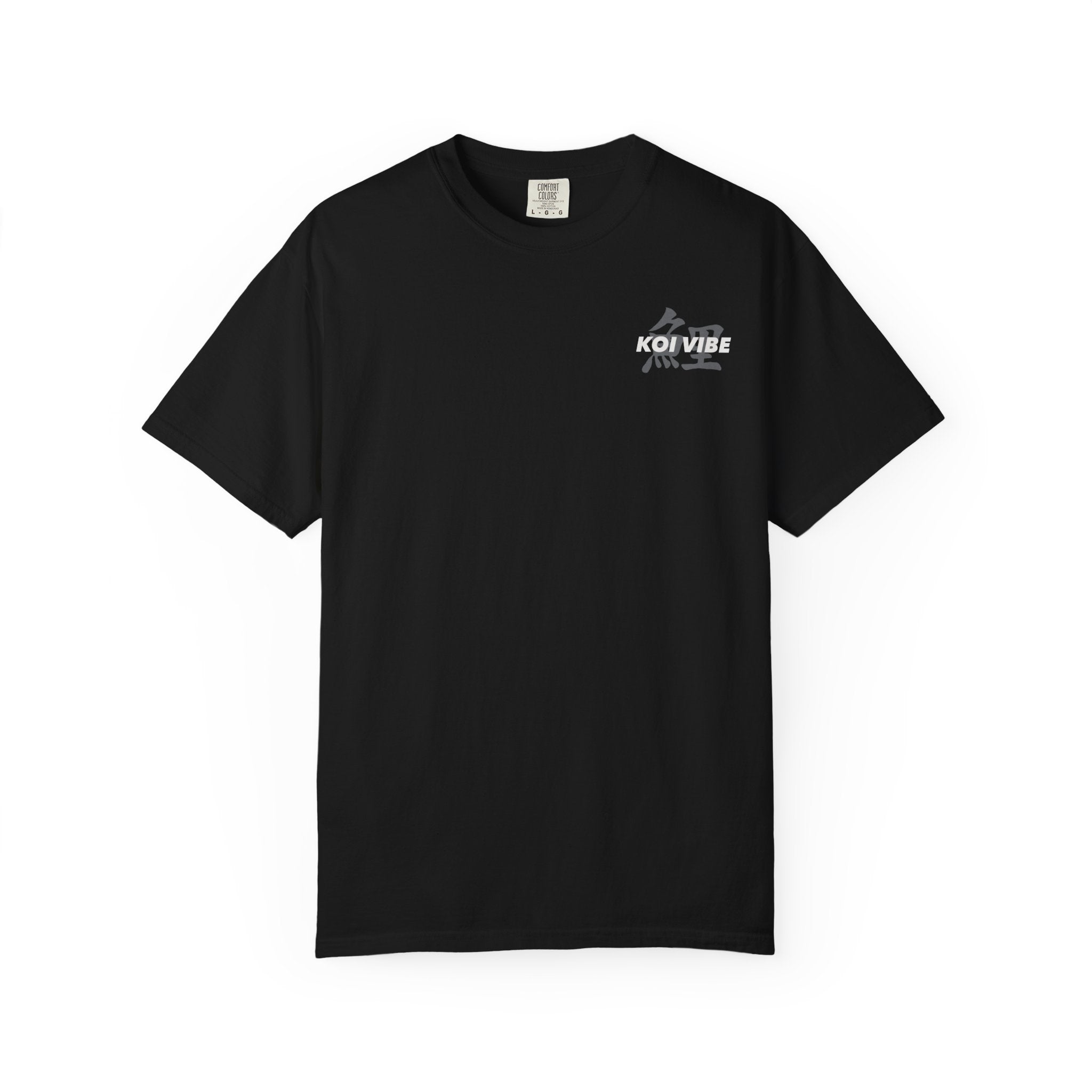 Koi Calm T-Shirt — Japanese Kanji 'Calm' Graphic Tee