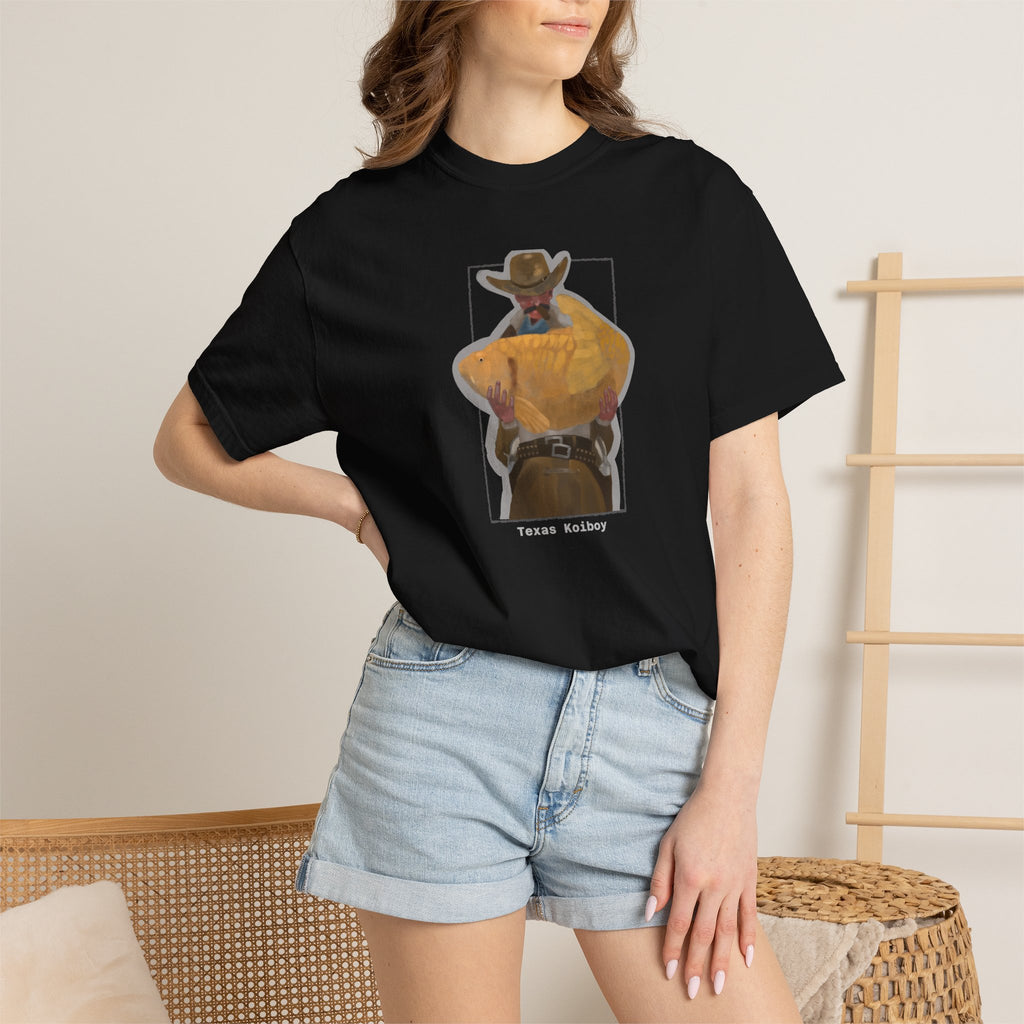 T-Shirt — "Texas Cowboy Koi Fish"  001  Graphic Tee