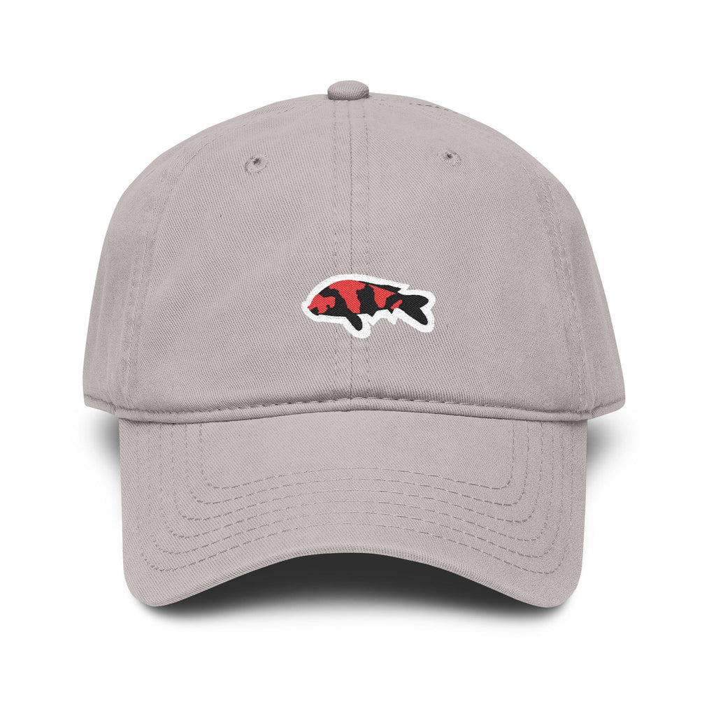 Koi Fish Washed Baseball Cap – Embroidered Koi Hat