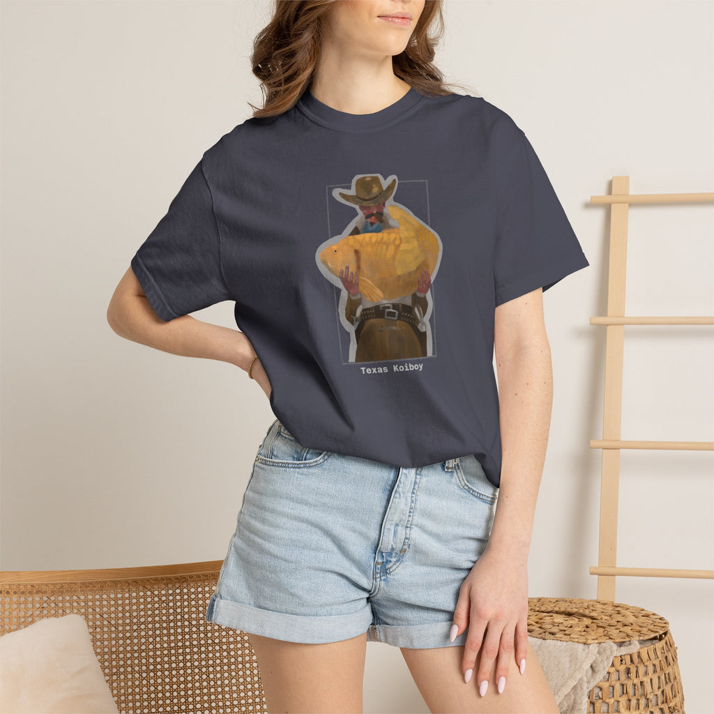 T-Shirt — "Texas Cowboy Koi Fish"  001  Graphic Tee