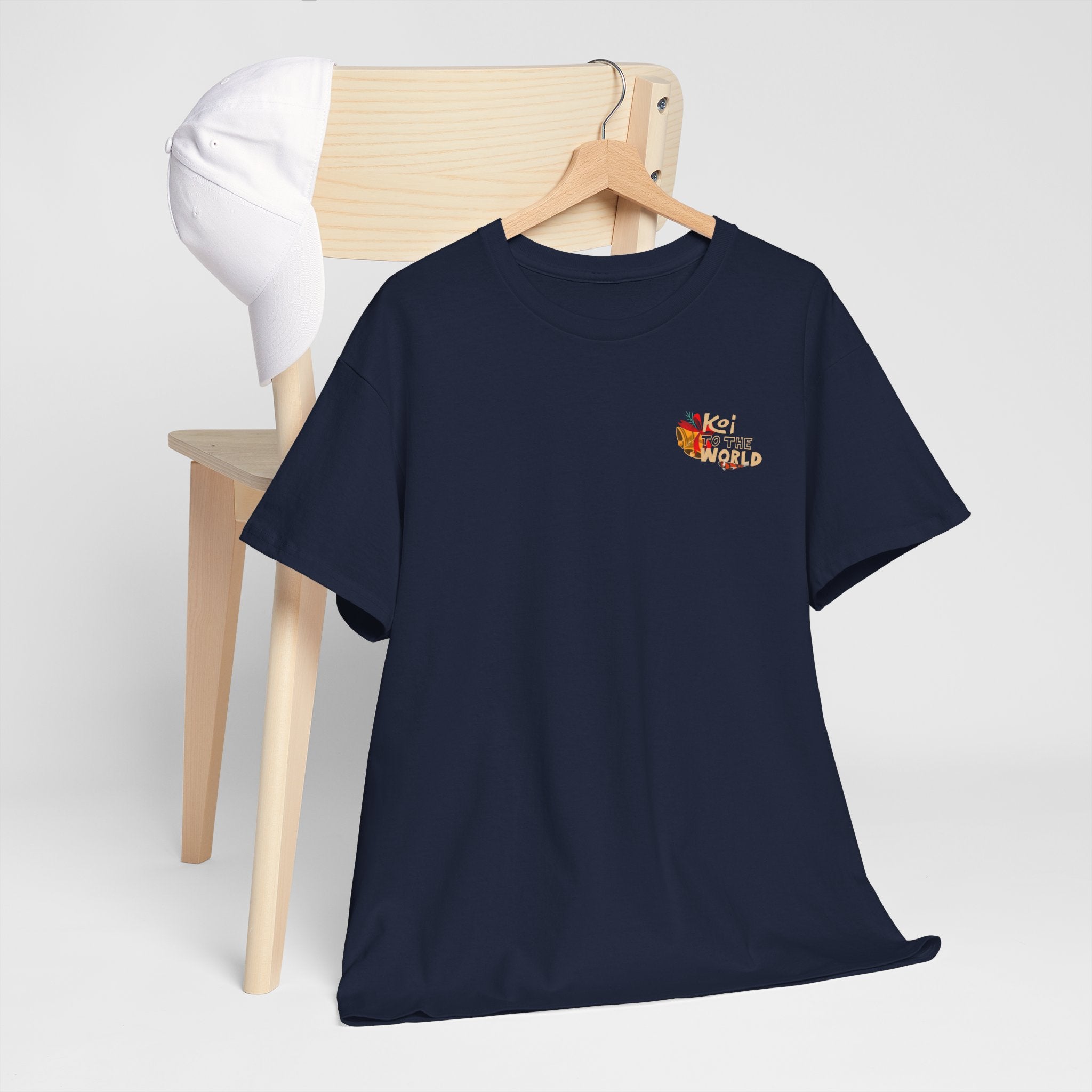 Koi World Tee — Japanese Koi Fish Graphic T-Shirt
