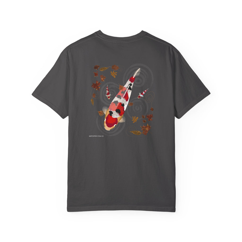 Koi Fish T-Shirt — "Zero Koi Given" Graphic Tee