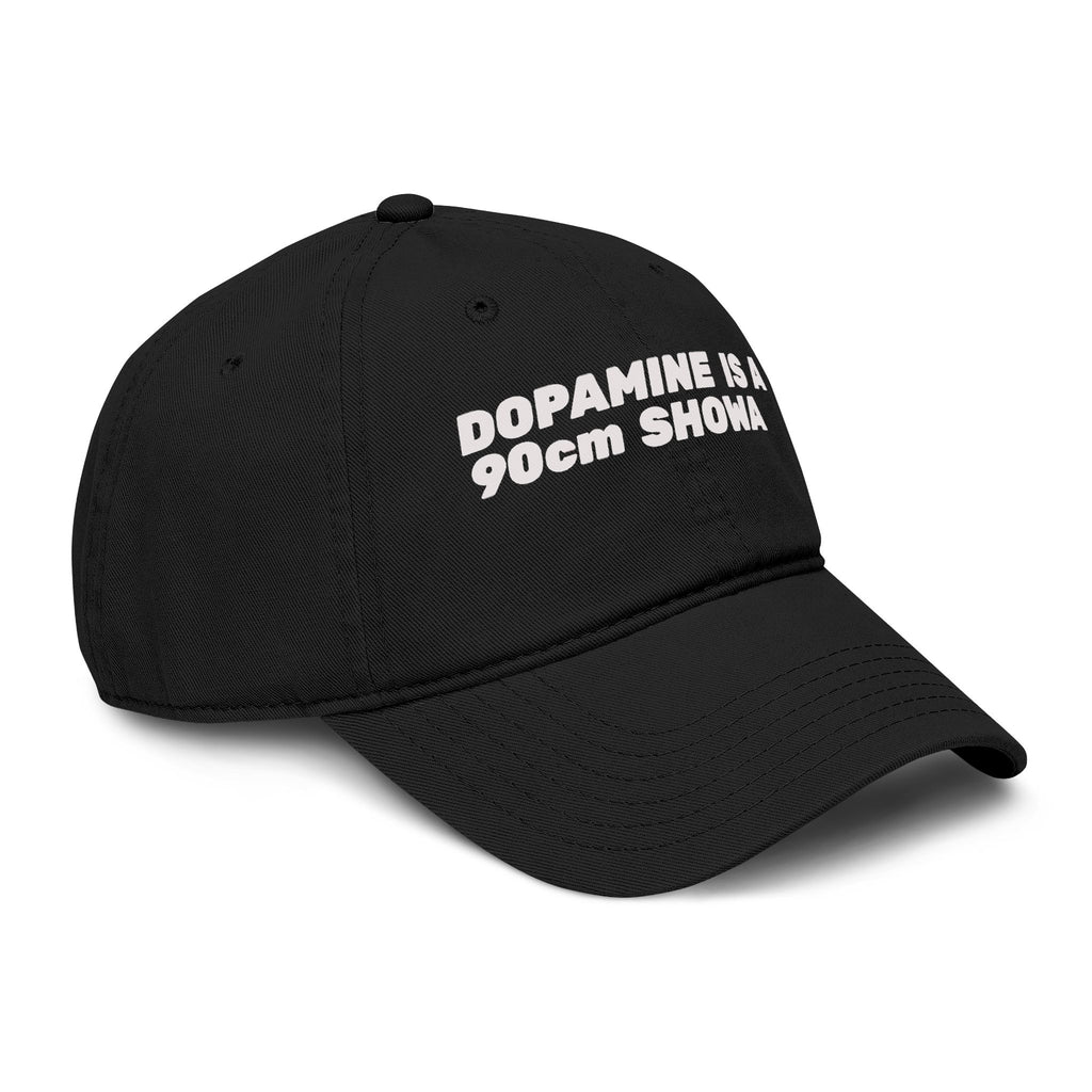 Dopamine Is a 90cm Showa Washed Baseball Cap — Retro Cute Embroidered Dad Hat
