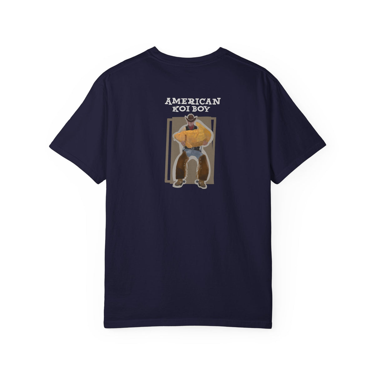American Koi Boy T‑Shirt — Graphic Fish Catcher Tee (003)