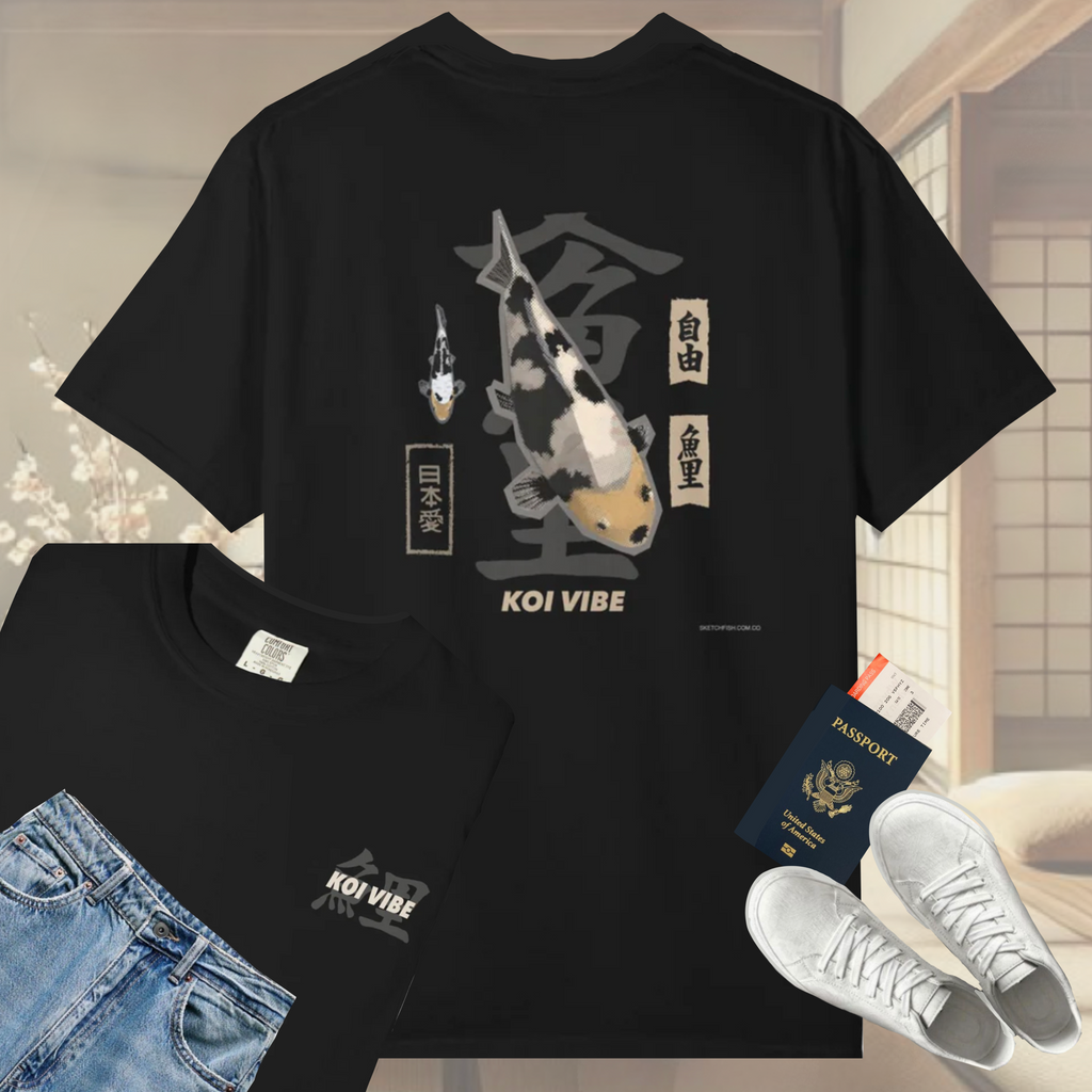 Koi Vibe/ Japanese Koi Fish Lover T-Shirt