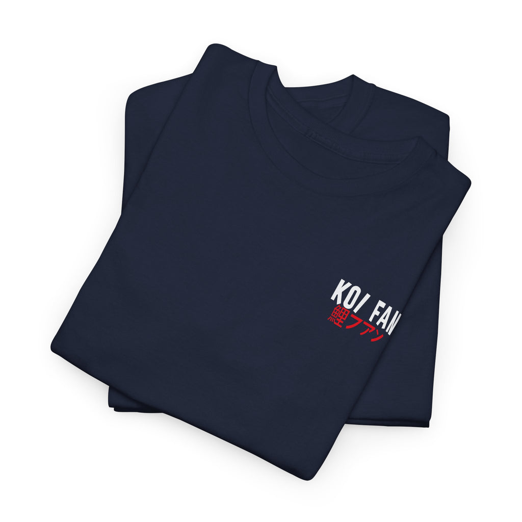 Koi Fan Unisex Heavy Cotton Tee - Celebrate Your Love for Koi Fish