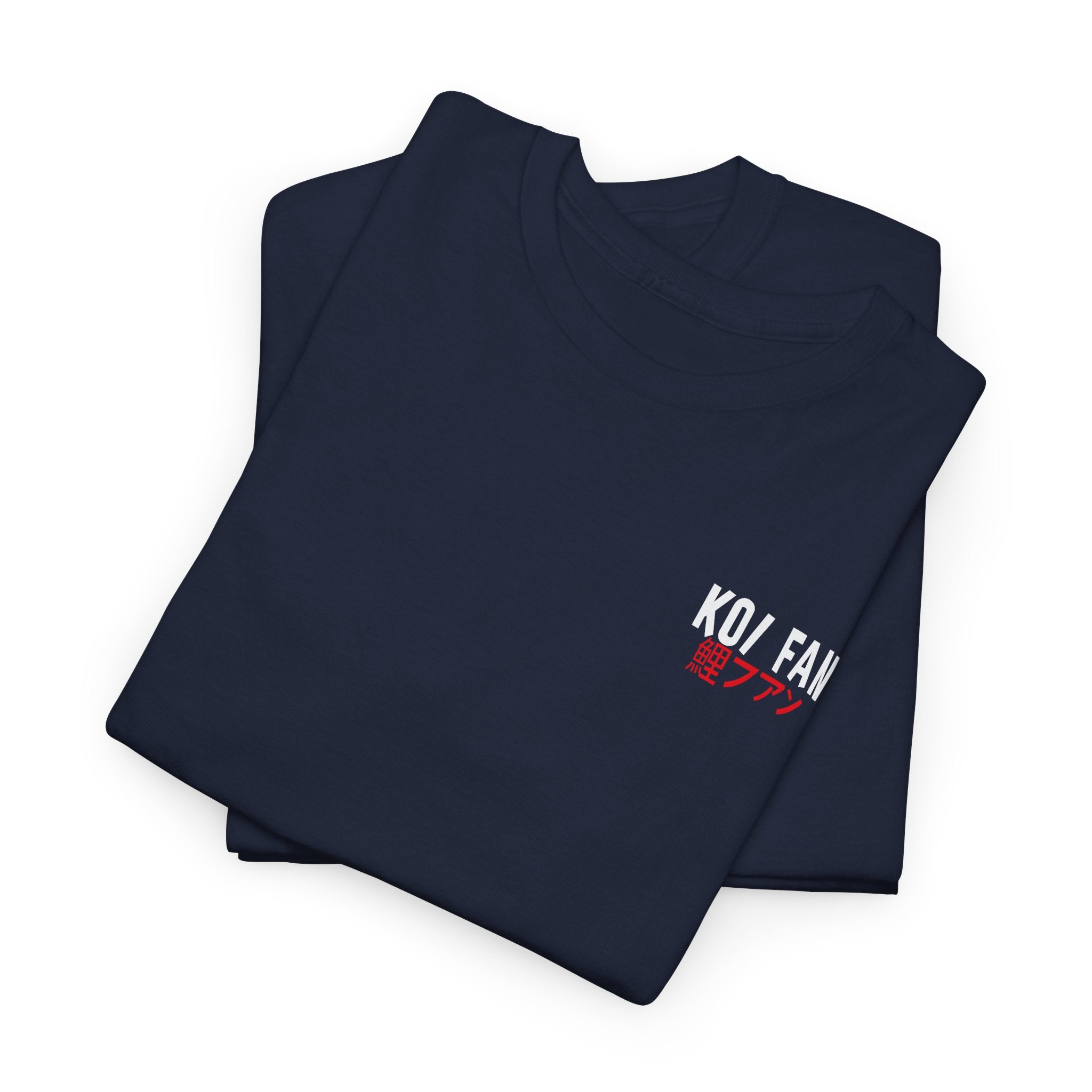 Koi Fan Unisex Heavy Cotton Tee - Celebrate Your Love for Koi Fish