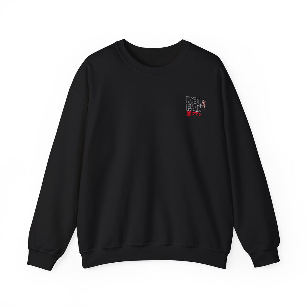 Koi Fan Graphic Crewneck Sweatshirt