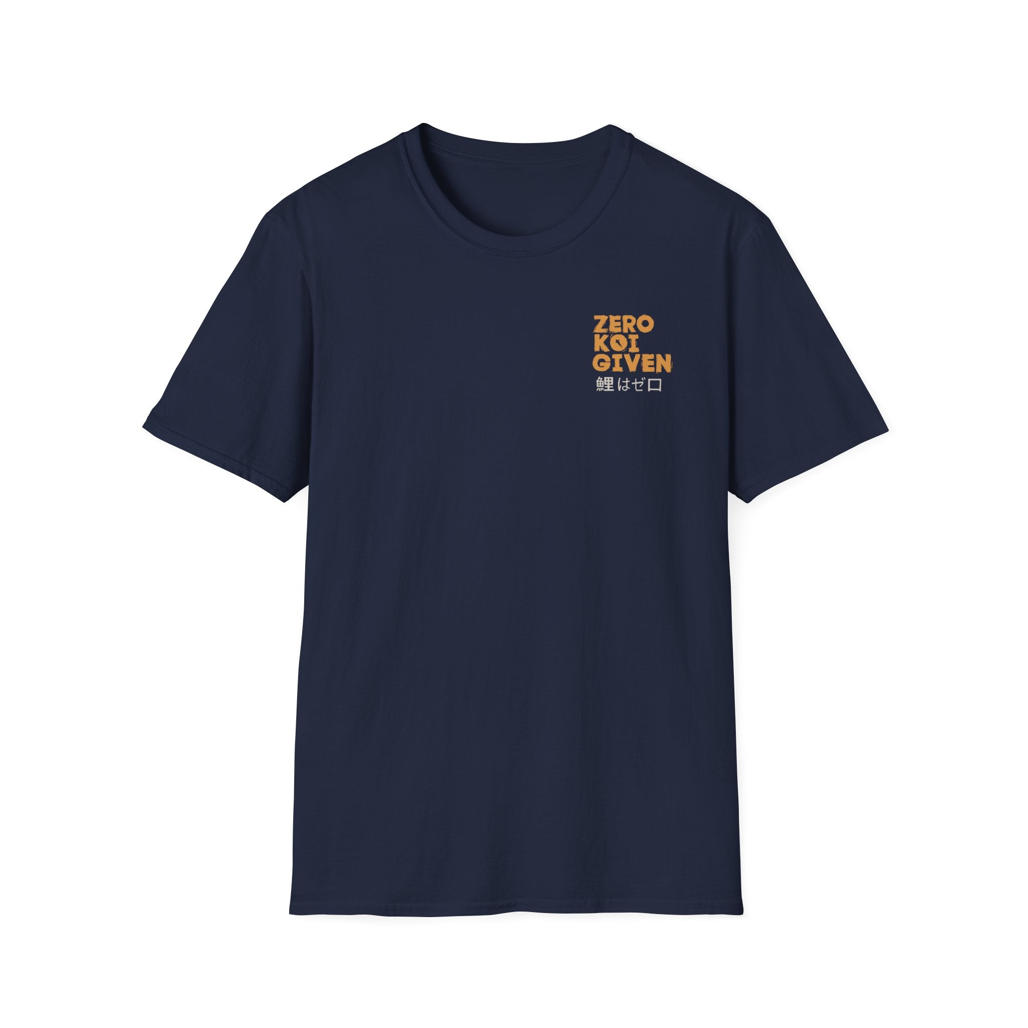 Zero Koi Given T‑Shirt — Japanese Streetwear Graphic Tee with Koi & Temple