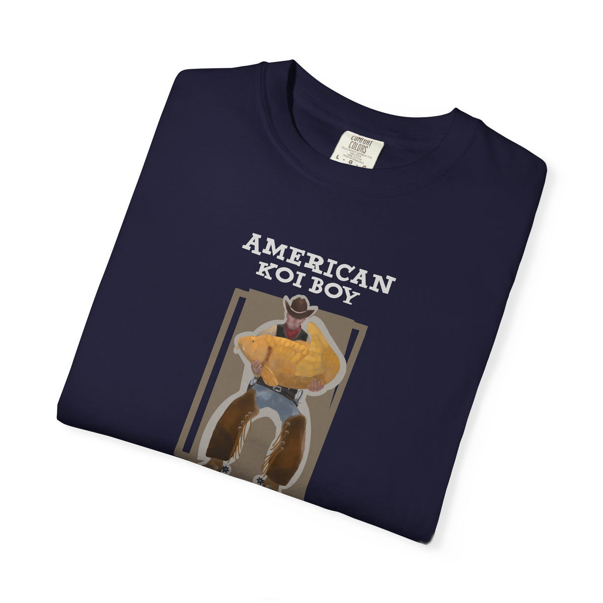 American Koi Boy T-Shirt — Graphic Fish Lover Tee (002)