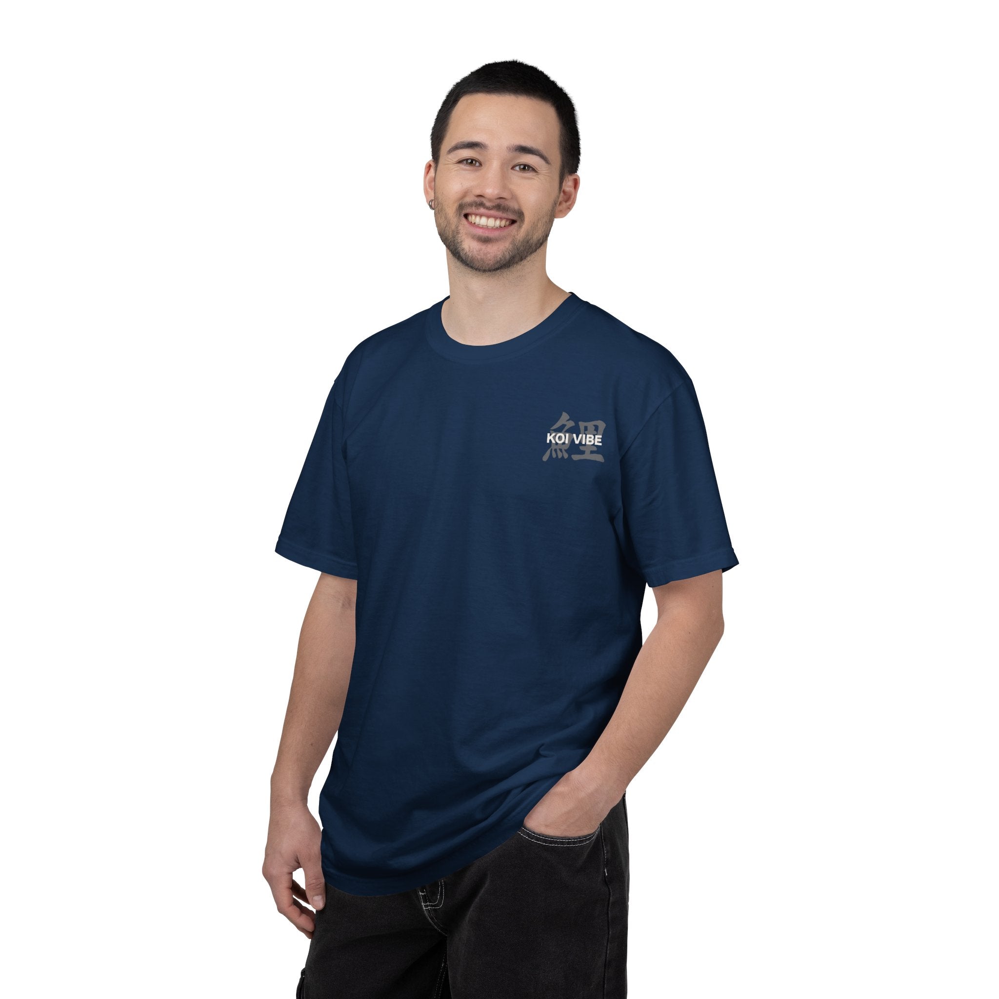 Koi Fish T-Shirt — Japanese Koi Graphic Tee with Kanji
