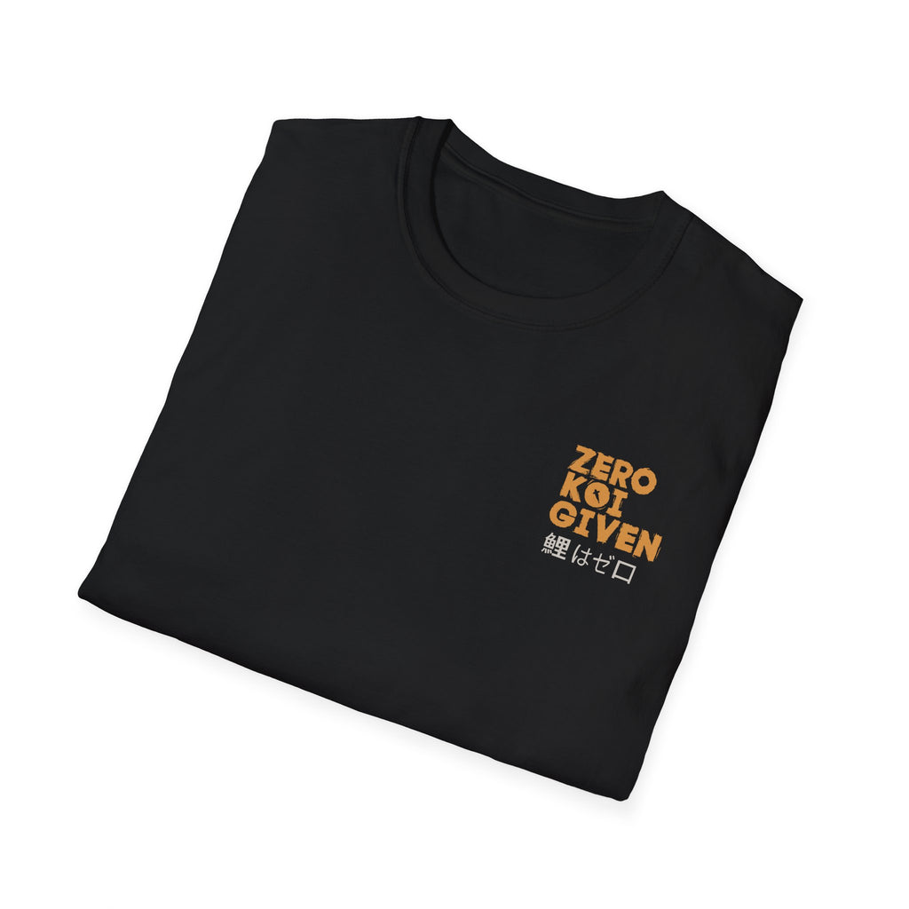 Zero Koi Given T‑Shirt — Japanese Streetwear Graphic Tee with Koi & Temple