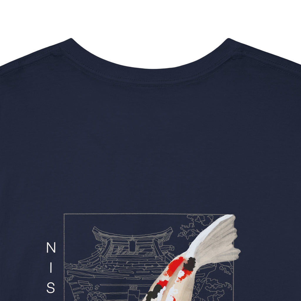 Koi Fan Graphic Tee — Nishikigoi Koi Fish Japanese Design