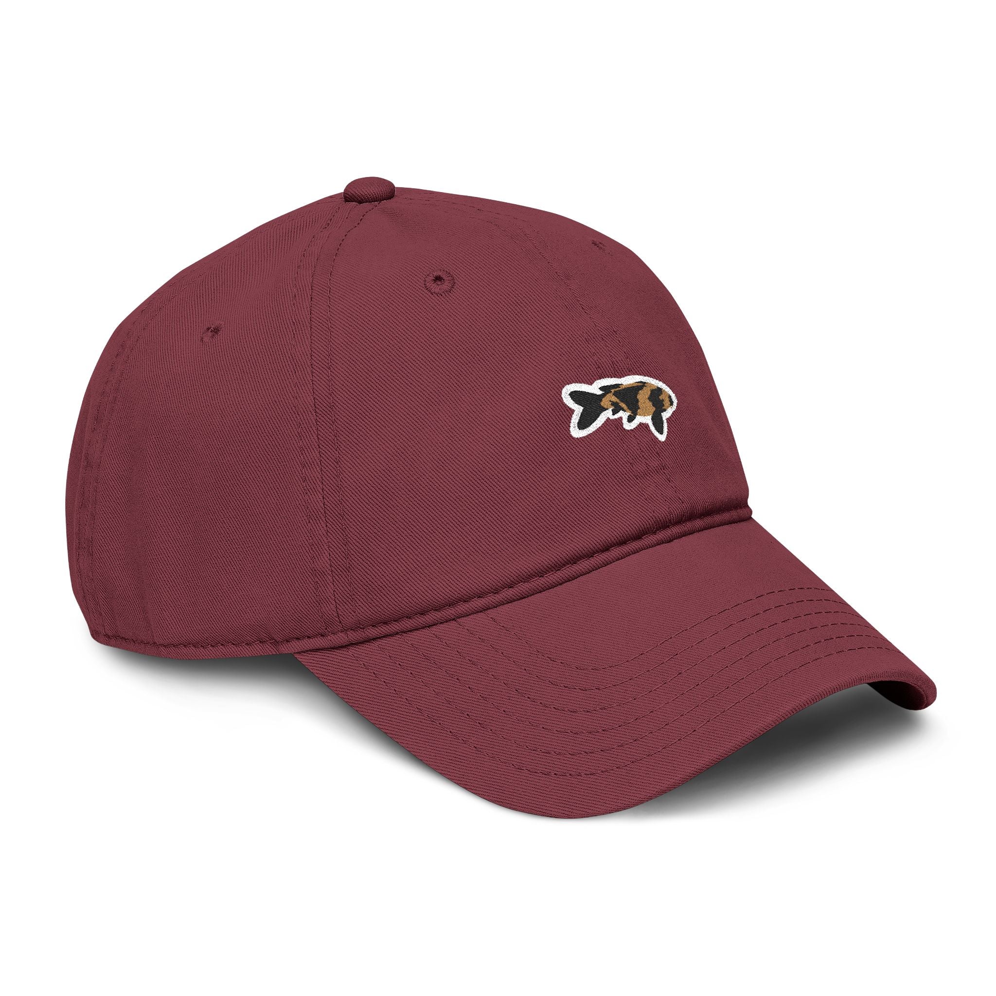 Embroidered Japanese Koi Fish Baseball Cap