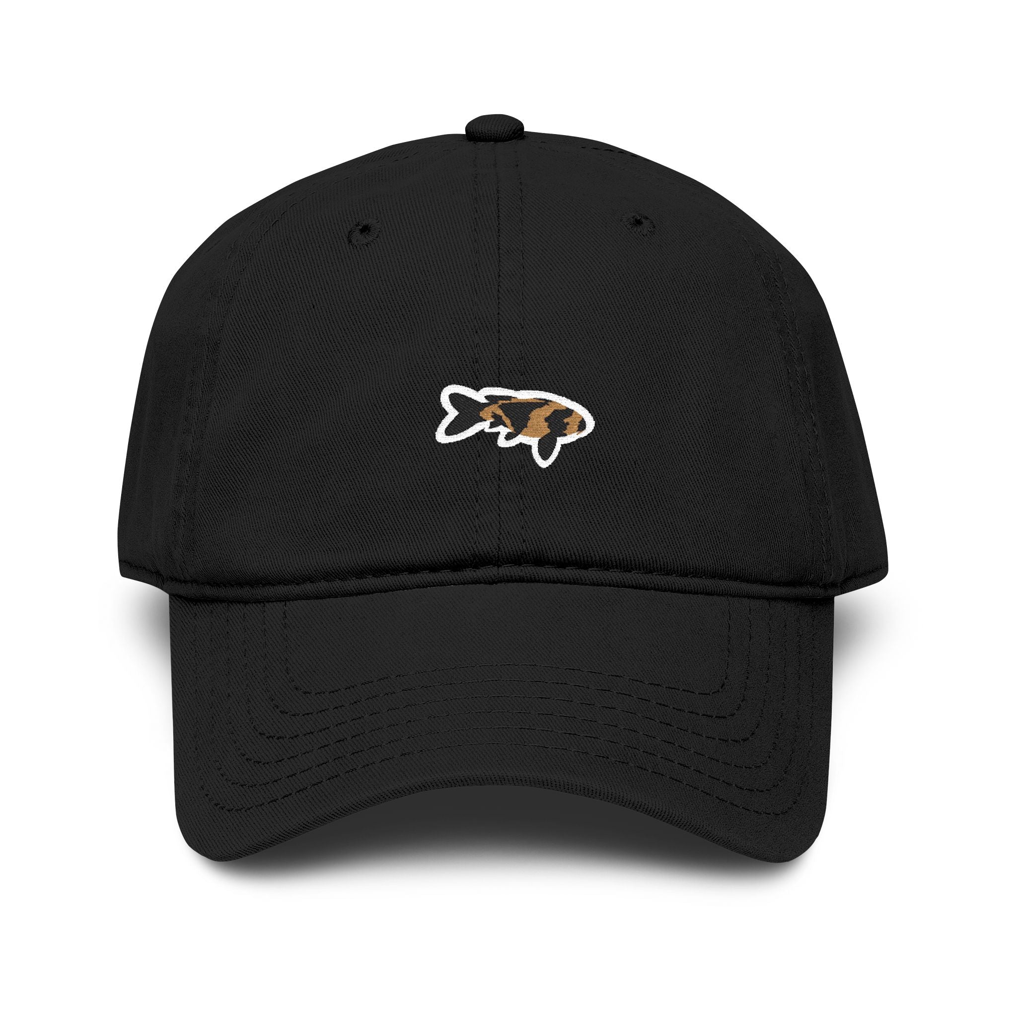 Embroidered Japanese Koi Fish Baseball Cap