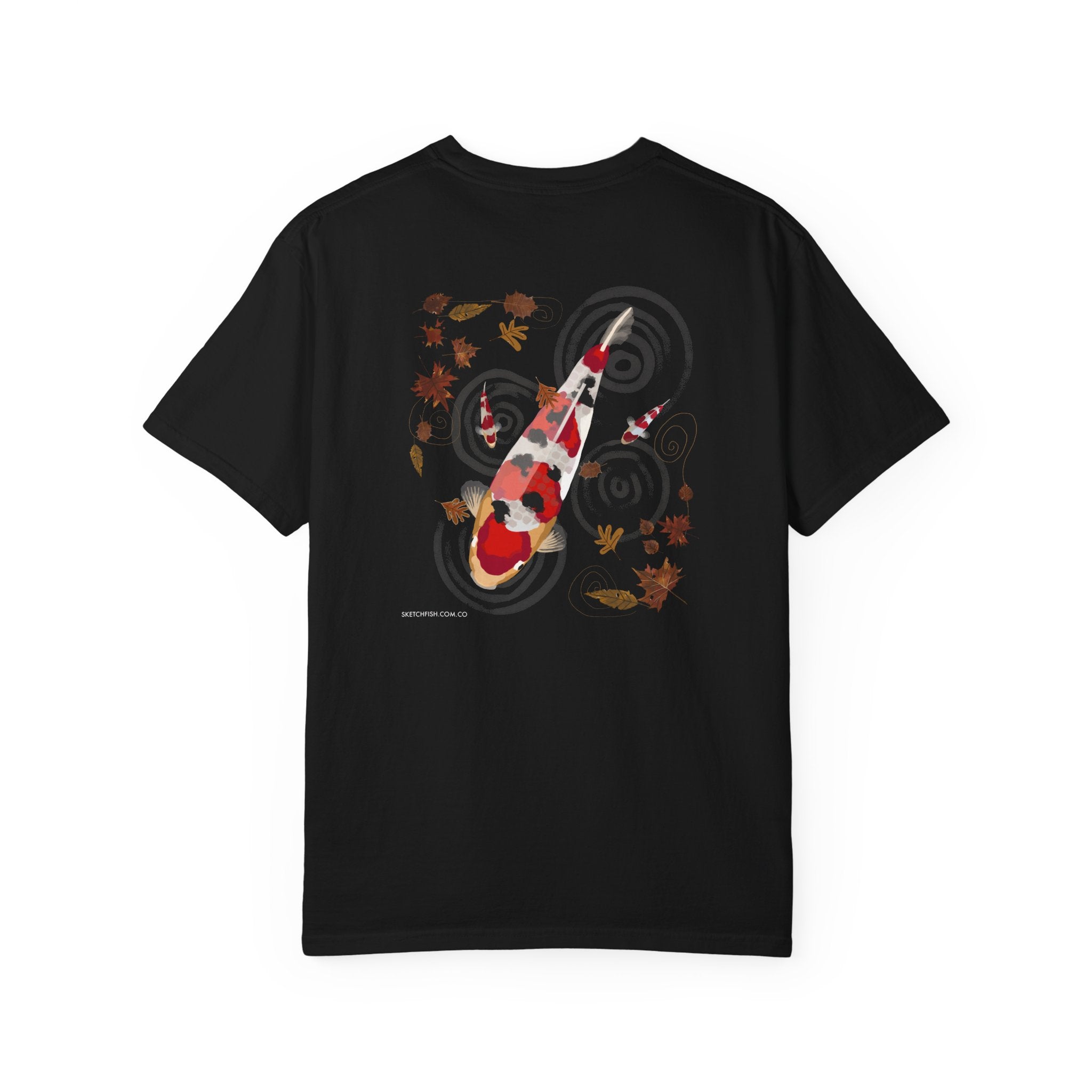 Koi Fish T-Shirt — "Zero Koi Given" Graphic Tee