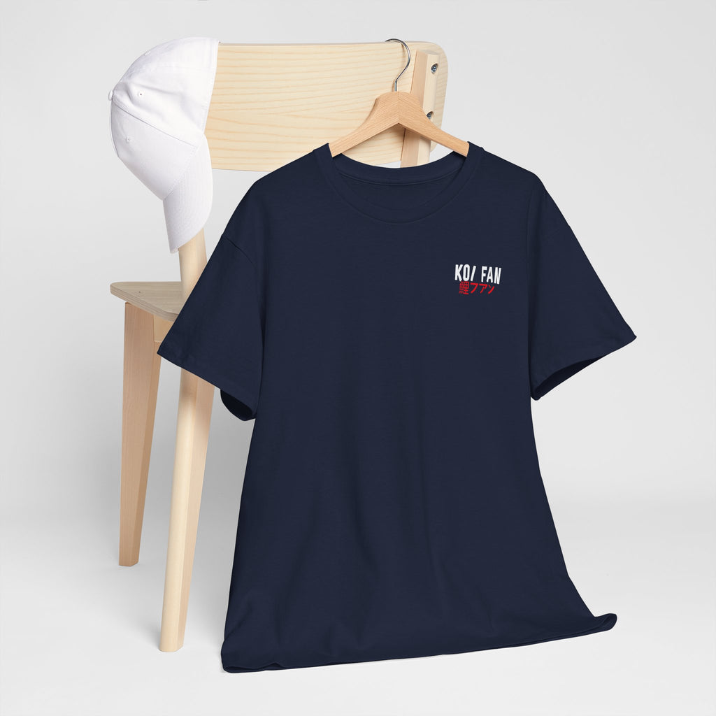Koi Fan Unisex Heavy Cotton Tee - Celebrate Your Love for Koi Fish
