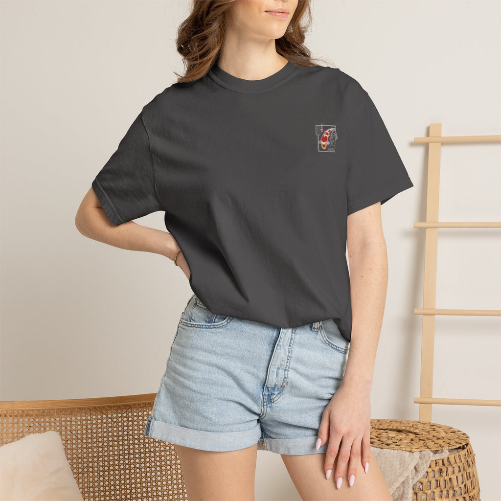 Koi Fish Graphic T-Shirt — Japanese Koi Pond Design