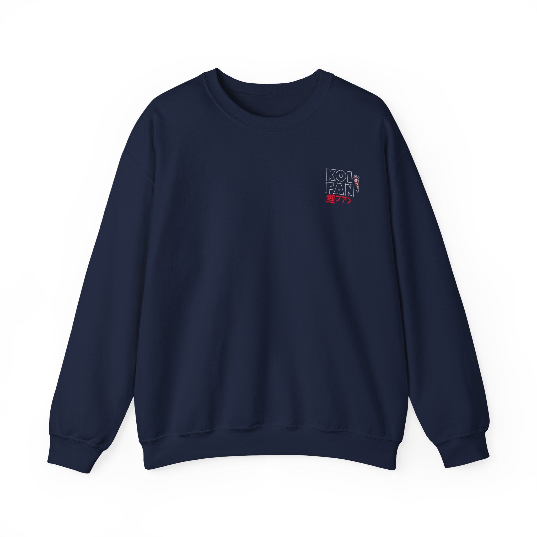 Koi Fan Graphic Crewneck Sweatshirt