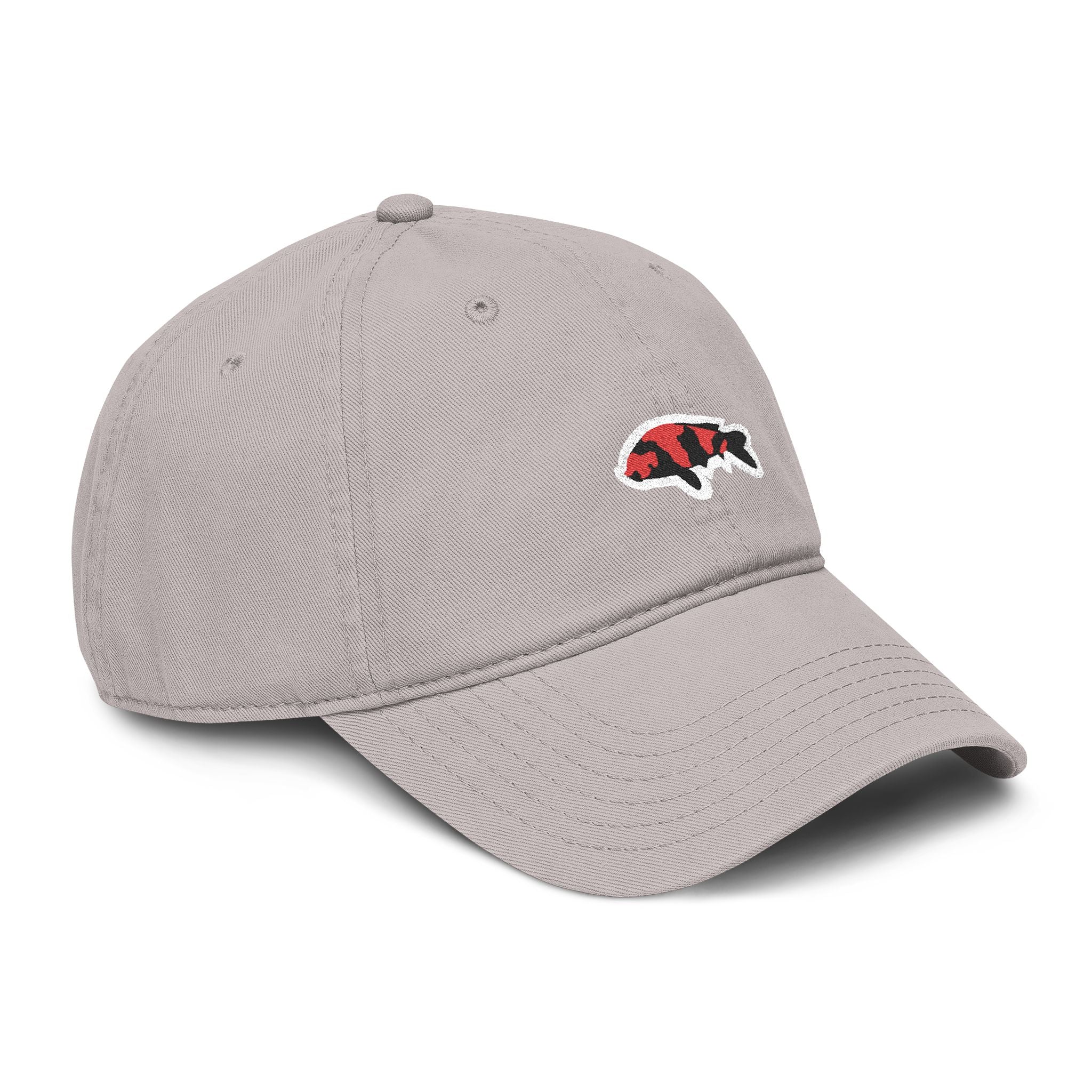Koi Fish Washed Baseball Cap – Embroidered Koi Hat