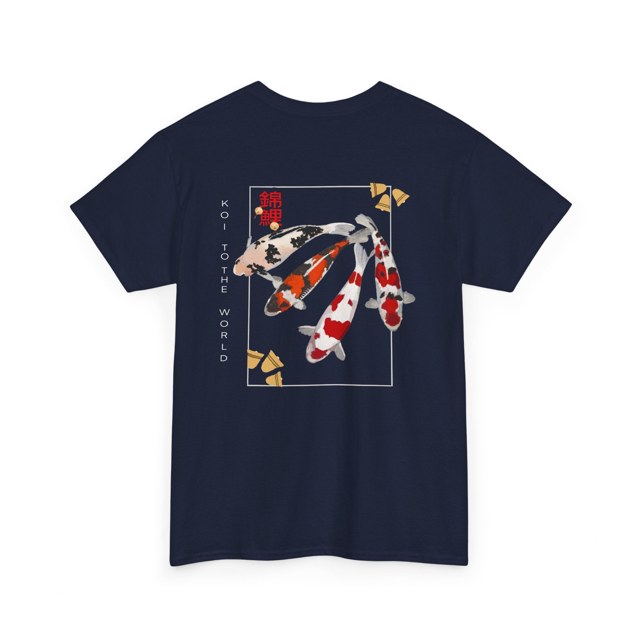 Koi World Tee — Japanese Koi Fish Graphic T-Shirt