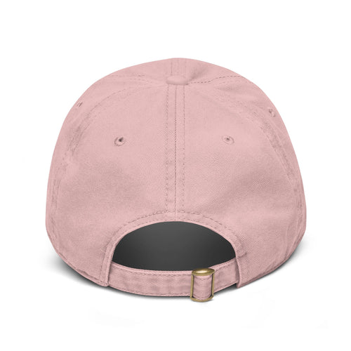 Baseball Cap Wth Minimalist Embroidered Japanese Koi Fish Logo Design