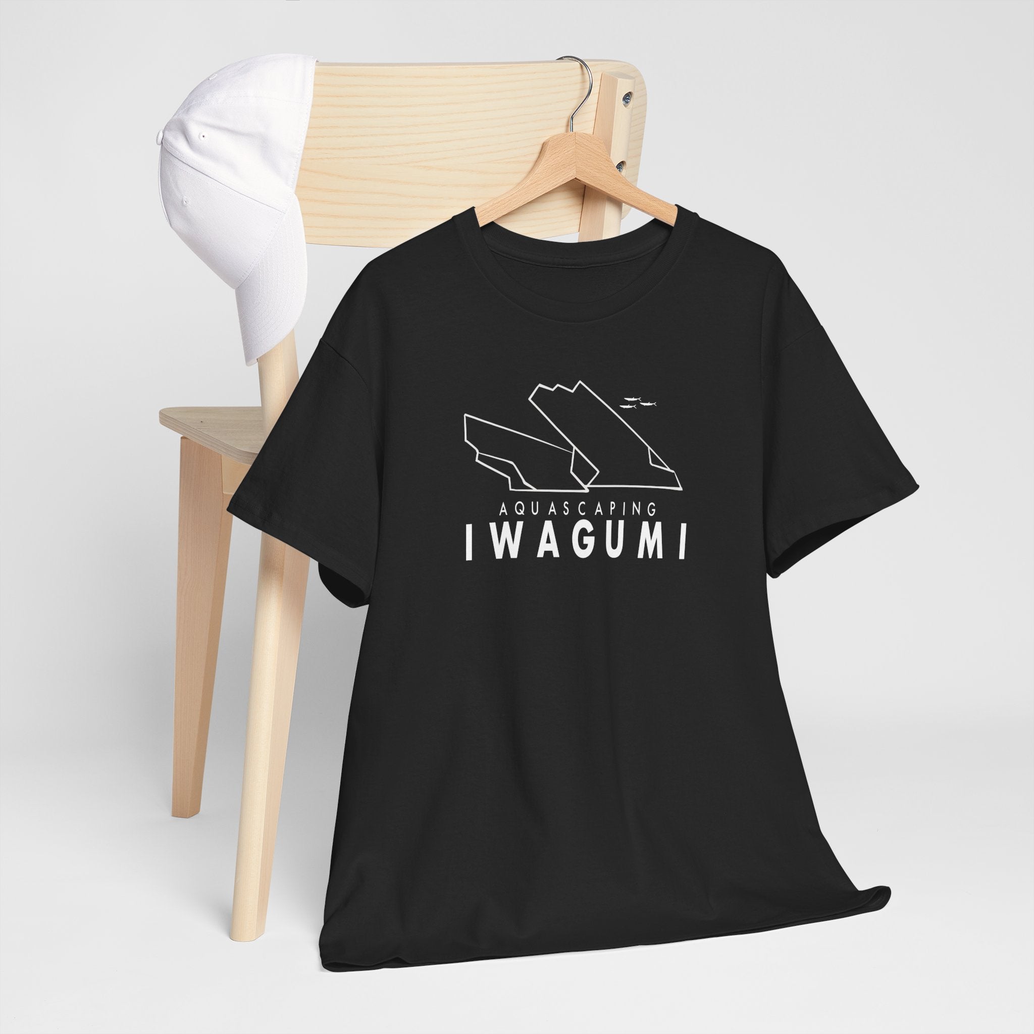 Iwagumi Aquascaping Unisex Heavy Cotton Tee, Nature Lover Shirt, Aquarium Gift, Outdoorsy Fashion, Casual Wear, Aquascaping Enthusiast