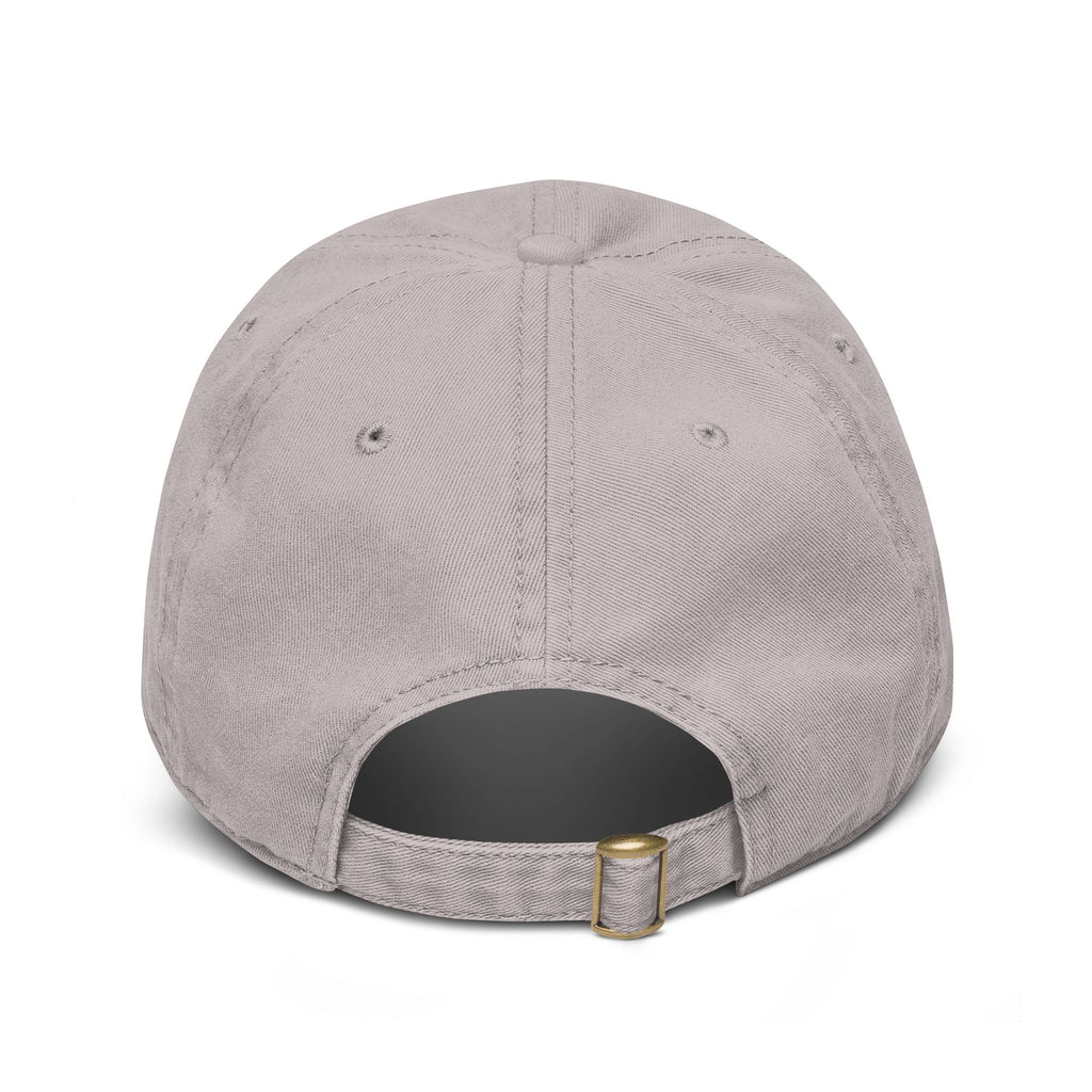 Koi Fish Embroidered Washed Baseball Cap — Casual Outdoor Fishing Hat