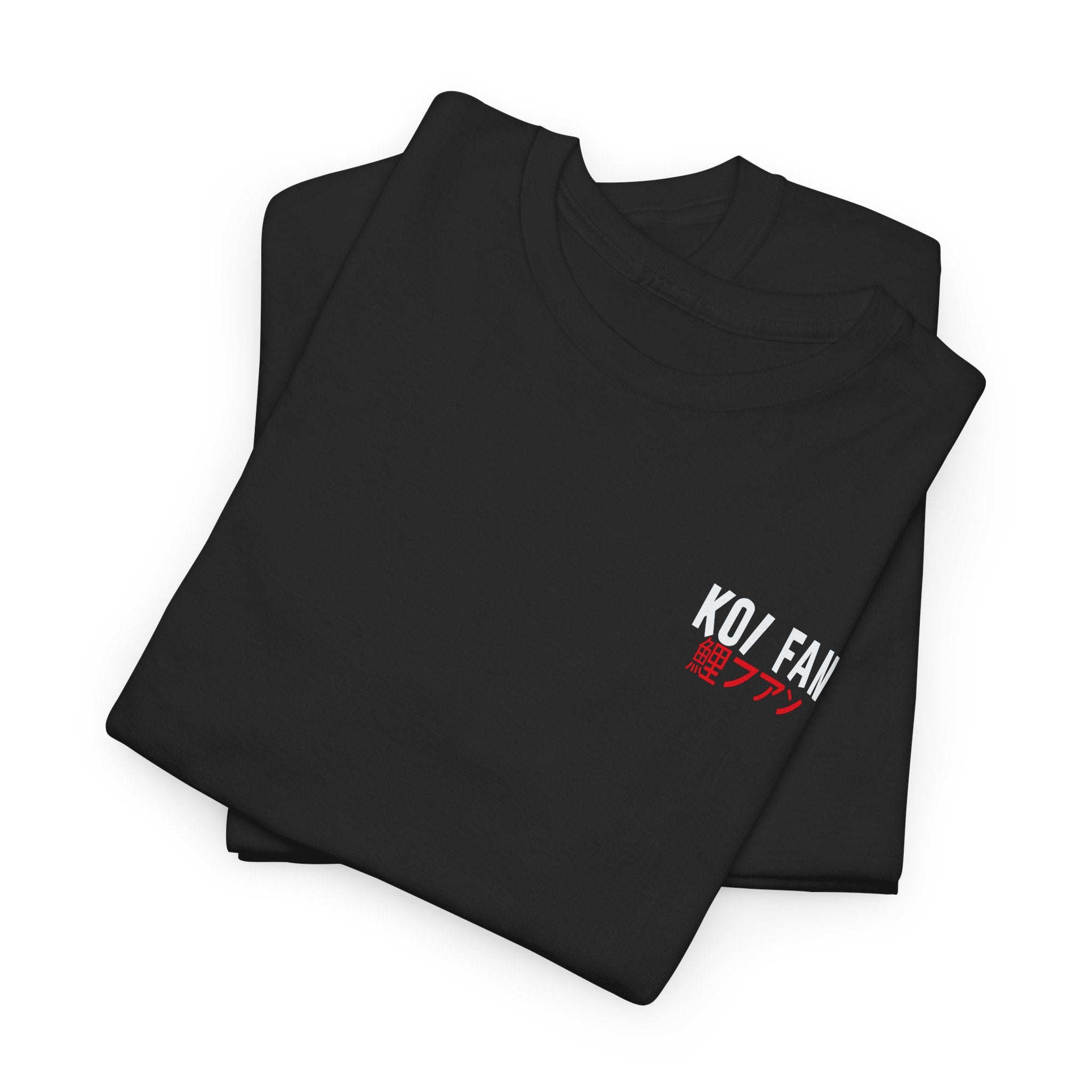 Koi Fan Unisex Heavy Cotton Tee - Celebrate Your Love for Koi Fish