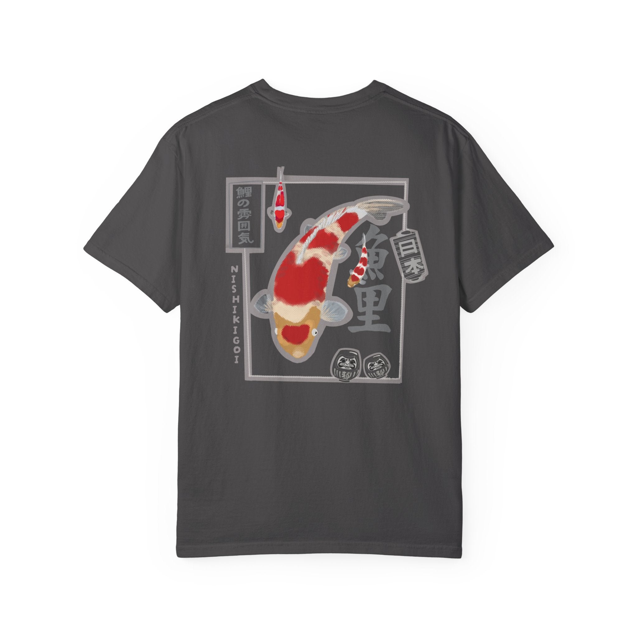 Koi Fish Graphic T-Shirt — Japanese Koi Pond Design