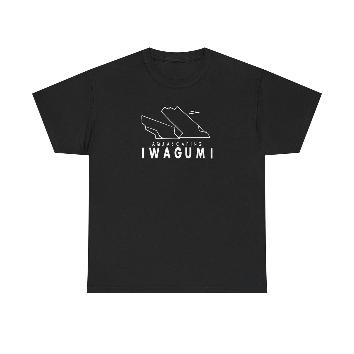 Iwagumi Aquascaping Unisex Heavy Cotton Tee, Nature Lover Shirt, Aquarium Gift, Outdoorsy Fashion, Casual Wear, Aquascaping Enthusiast